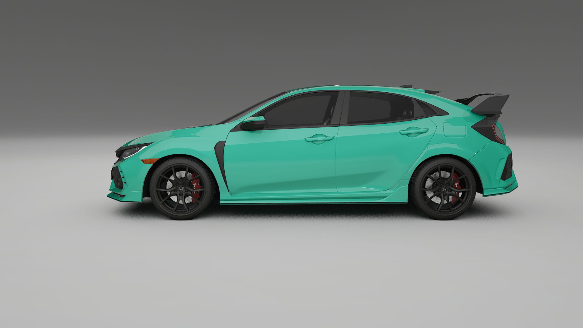 Honda Civic Type R TPU Lackskyddsfilm | JEWEL Färgskiftande PPF – Komplett Förskuret Kit
