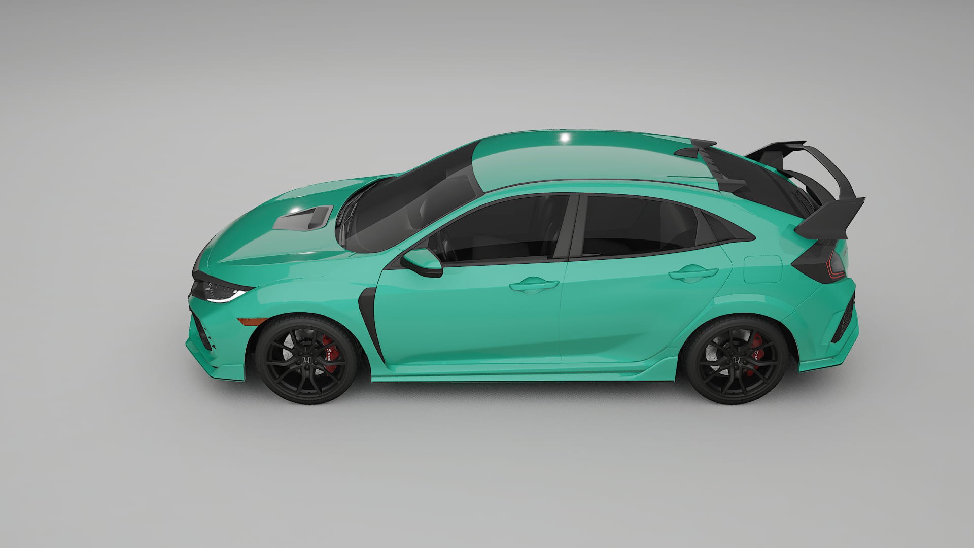 Honda Civic Type R TPU Lackskyddsfilm | JEWEL Färgskiftande PPF – Komplett Förskuret Kit
