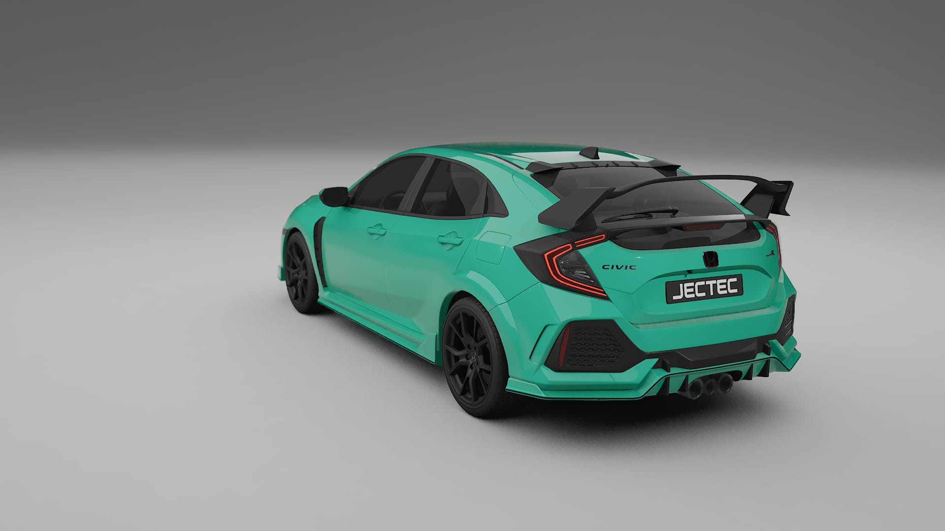 Honda Civic Type R TPU Lackskyddsfilm | JEWEL Färgskiftande PPF – Komplett Förskuret Kit