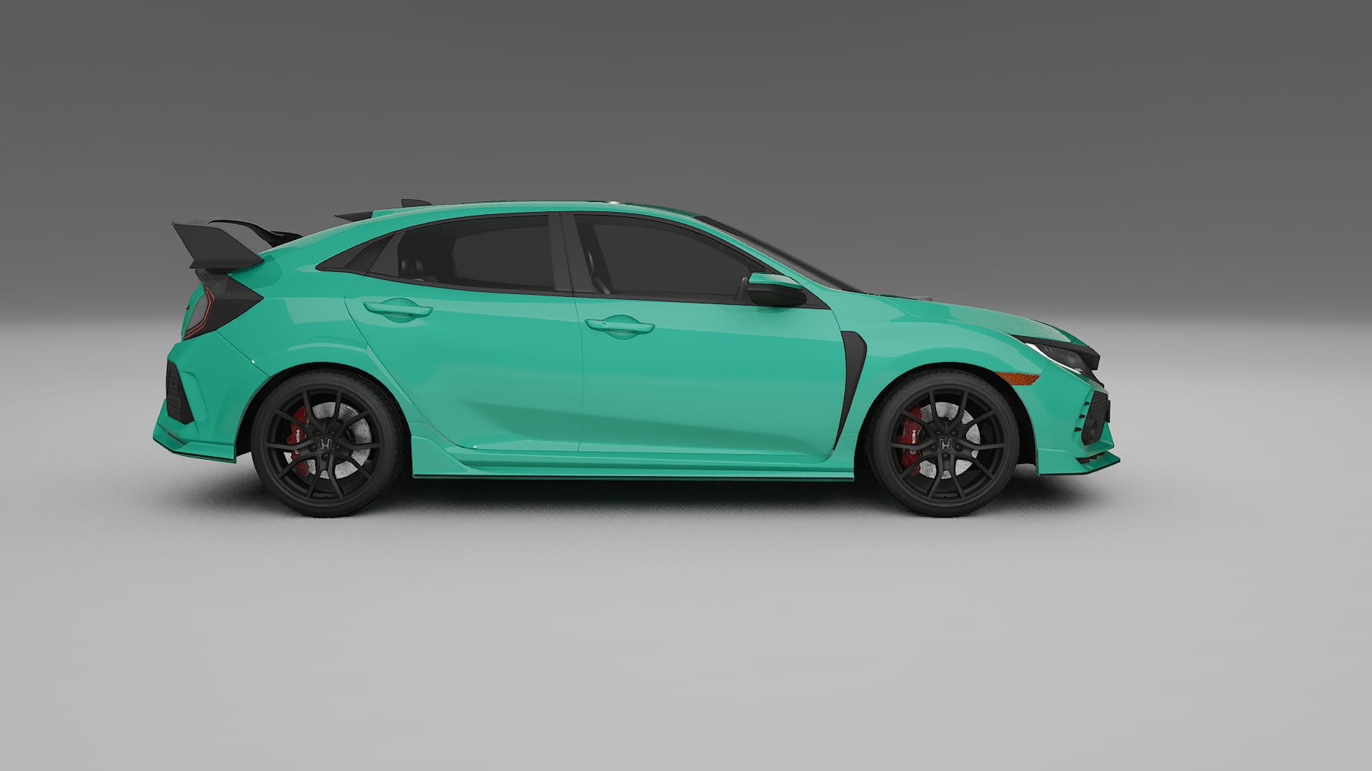 Honda Civic Type R TPU Lackskyddsfilm | JEWEL Färgskiftande PPF – Komplett Förskuret Kit