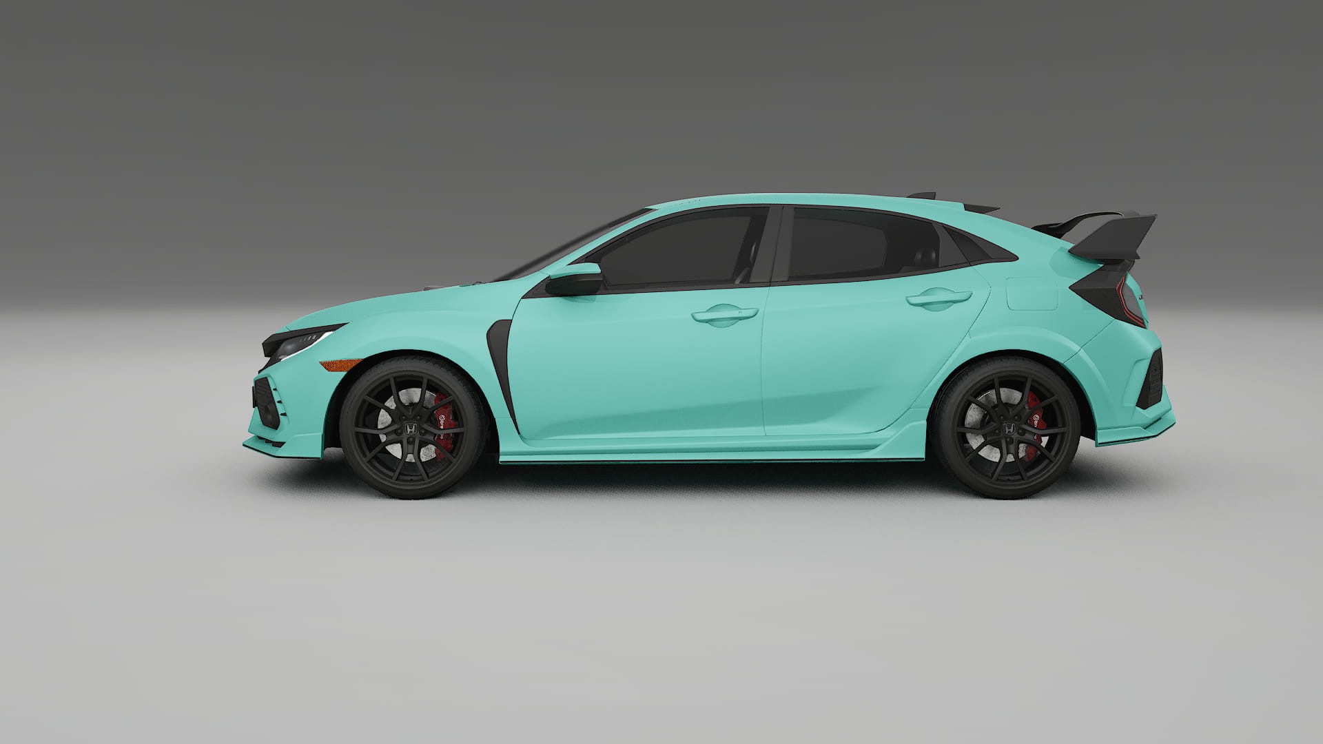 Honda Civic Type R TPU Lackskyddsfilm | FROST Färgskiftande PPF – Komplett Förskuret Kit