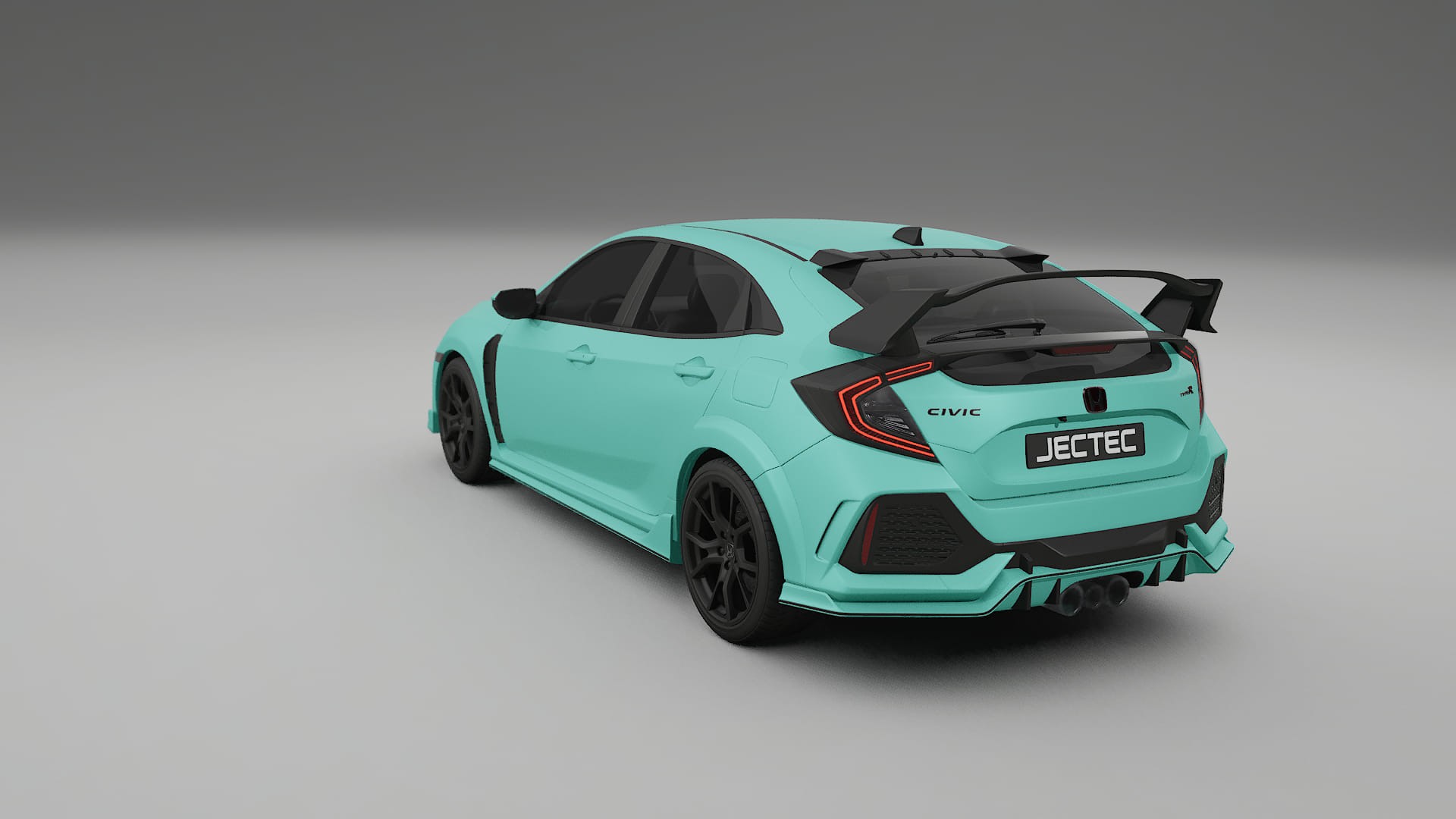 Honda Civic Type R TPU Lackskyddsfilm | FROST Färgskiftande PPF – Komplett Förskuret Kit