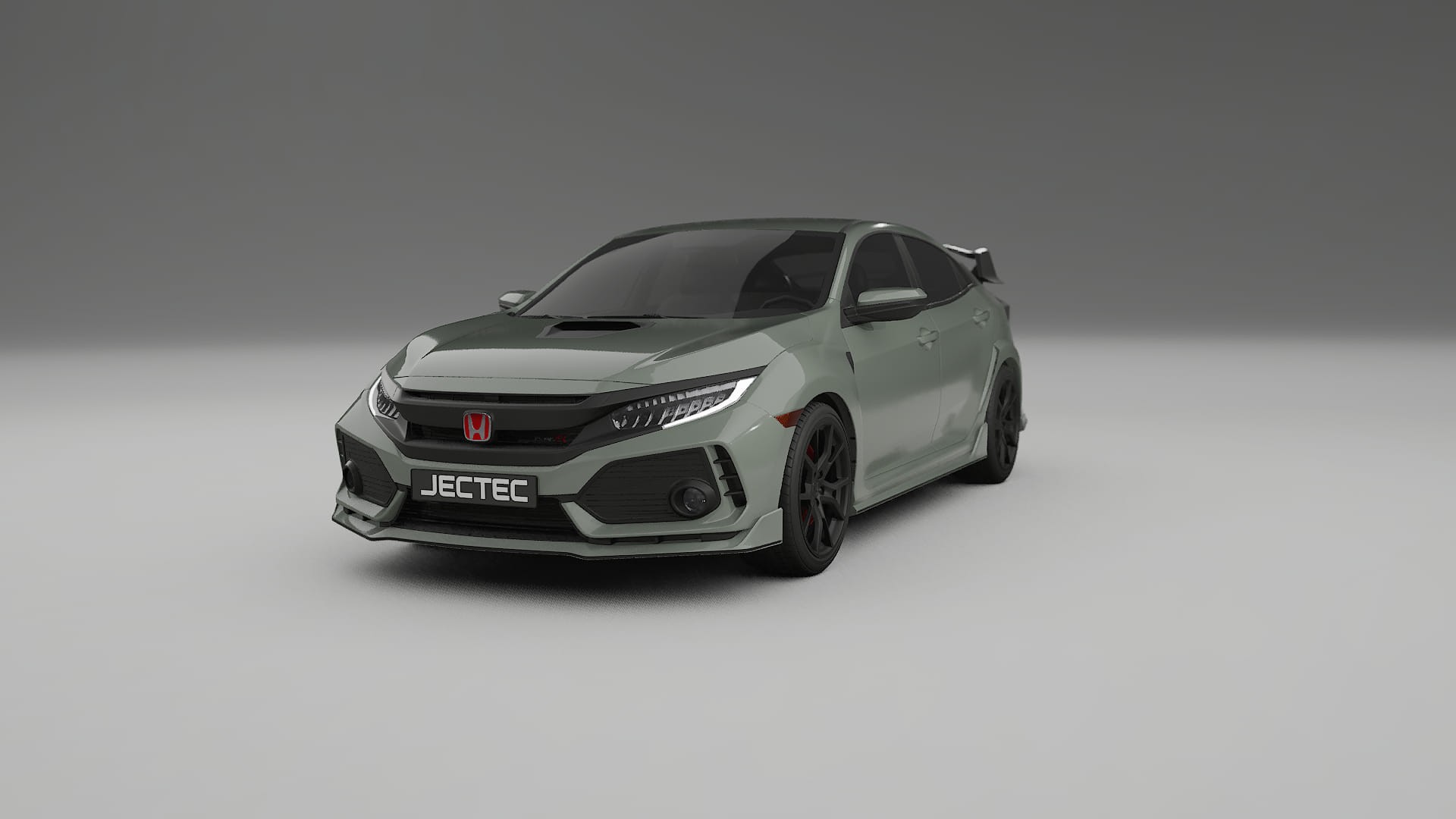 Honda Civic Type R TPU Lackskyddsfilm | SLATE Färgskiftande PPF – Komplett Förskuret Kit