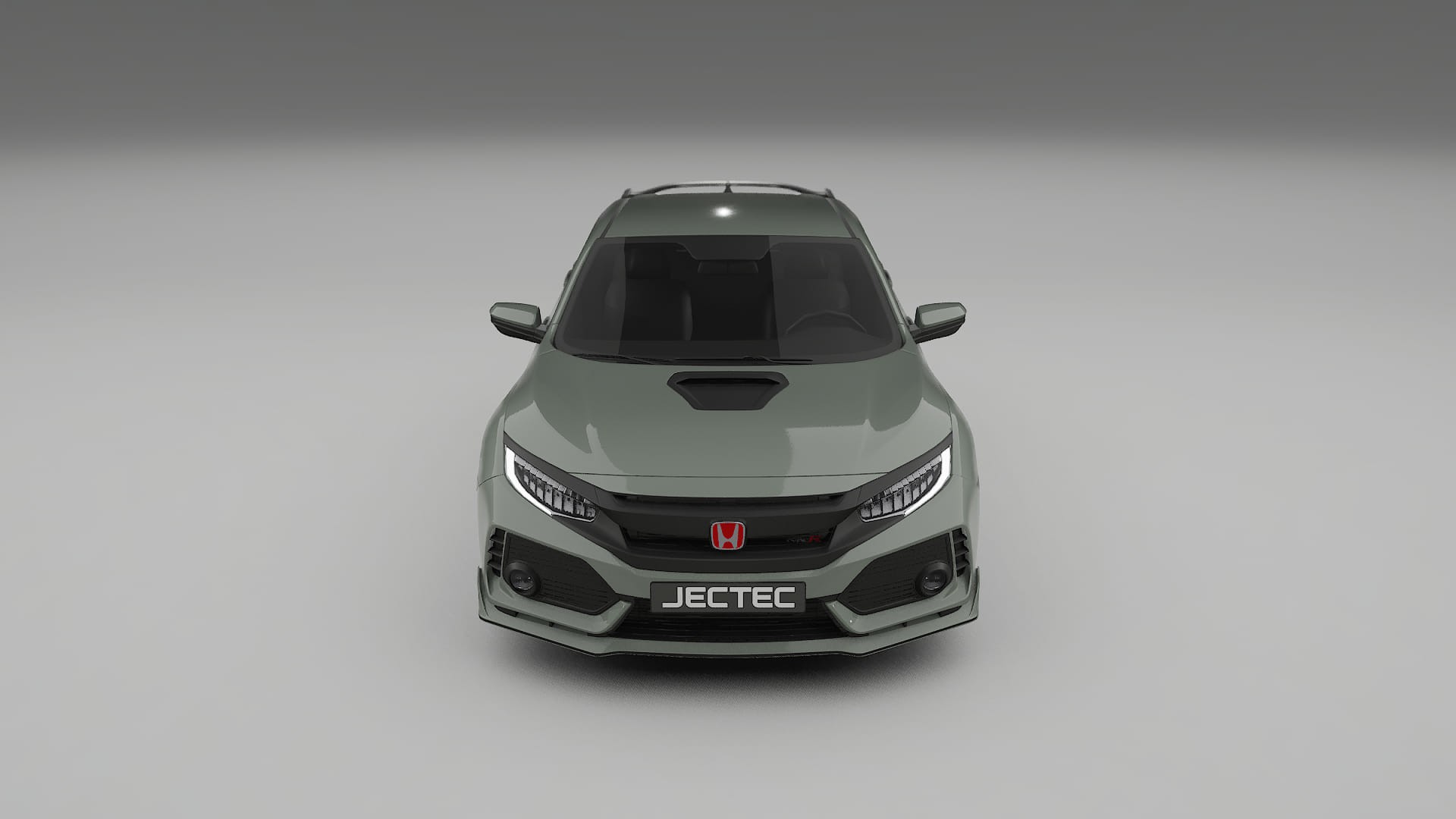 Honda Civic Type R TPU Lackskyddsfilm | SLATE Färgskiftande PPF – Komplett Förskuret Kit
