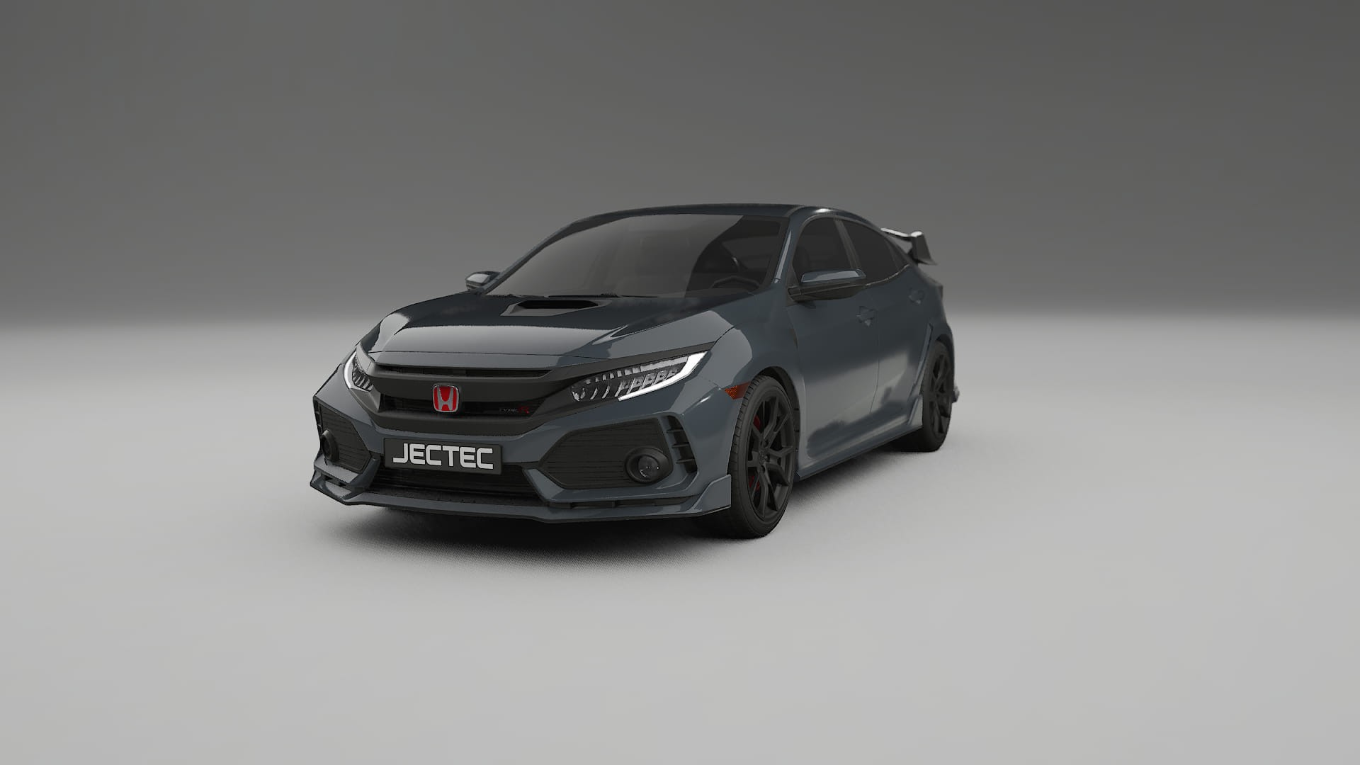 Honda Civic Type R TPU Lackskyddsfilm | GRANITE Färgskiftande PPF – Komplett Förskuret Kit