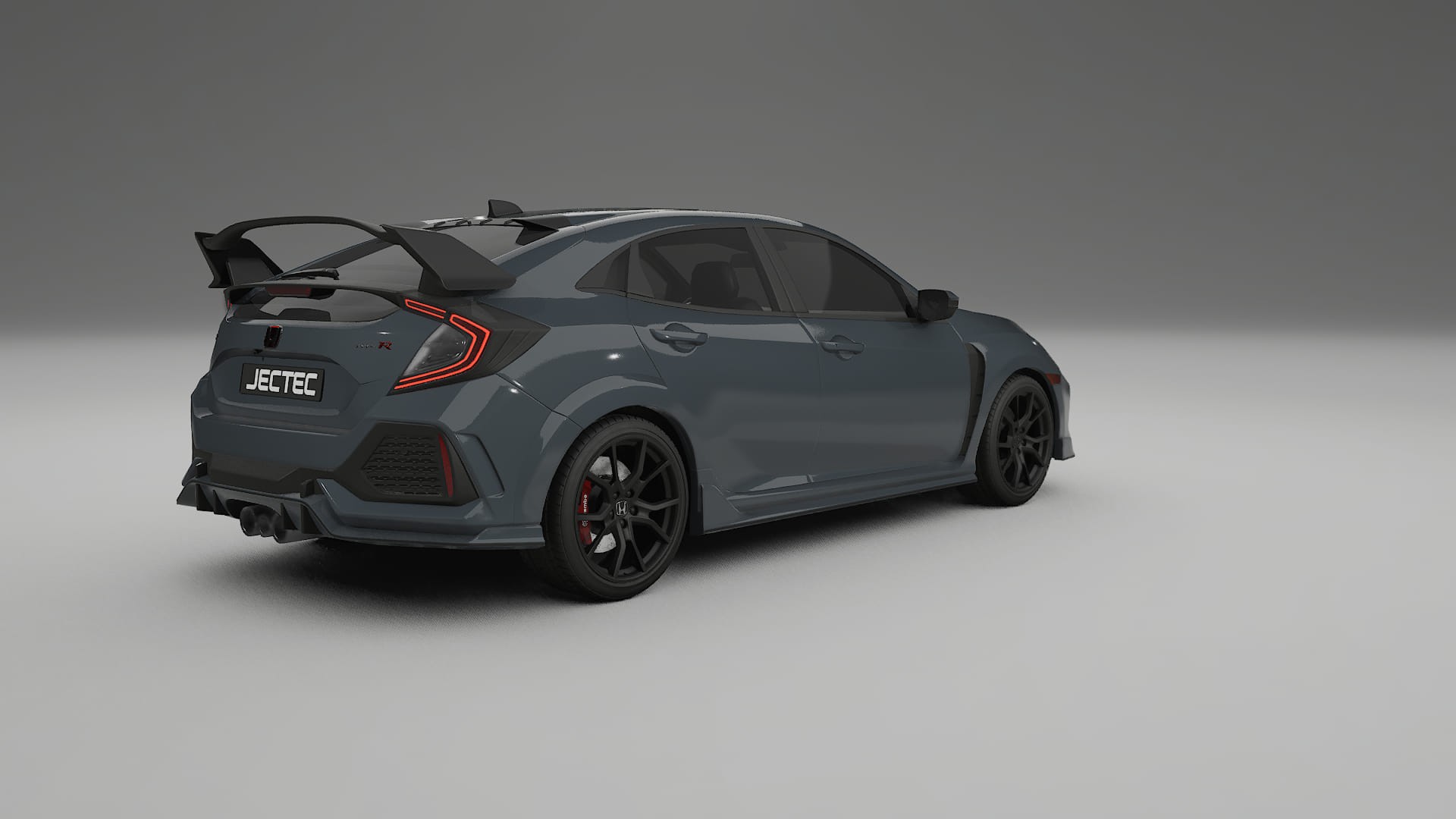 Honda Civic Type R TPU Lackskyddsfilm | GRANITE Färgskiftande PPF – Komplett Förskuret Kit