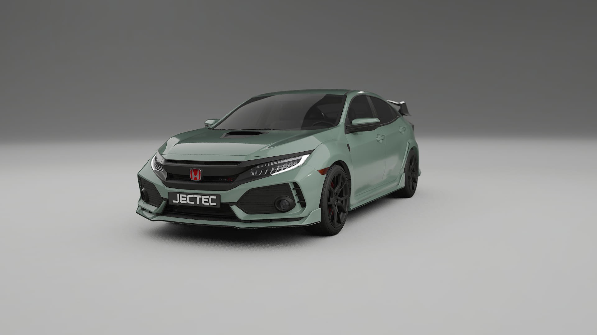 Honda Civic Type R TPU Lackskyddsfilm | CINDER Färgskiftande PPF – Komplett Förskuret Kit