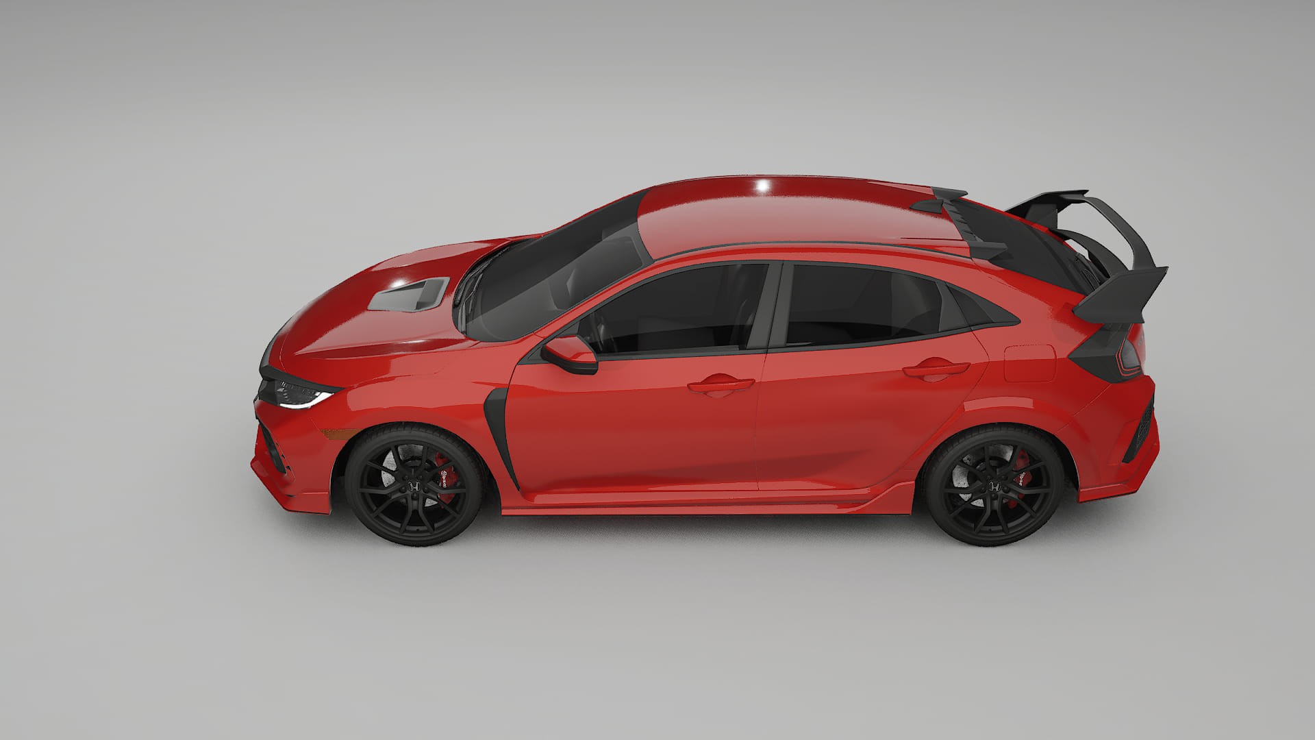 Honda Civic Type R TPU Lackskyddsfilm | BLAZE Färgskiftande PPF – Komplett Förskuret Kit