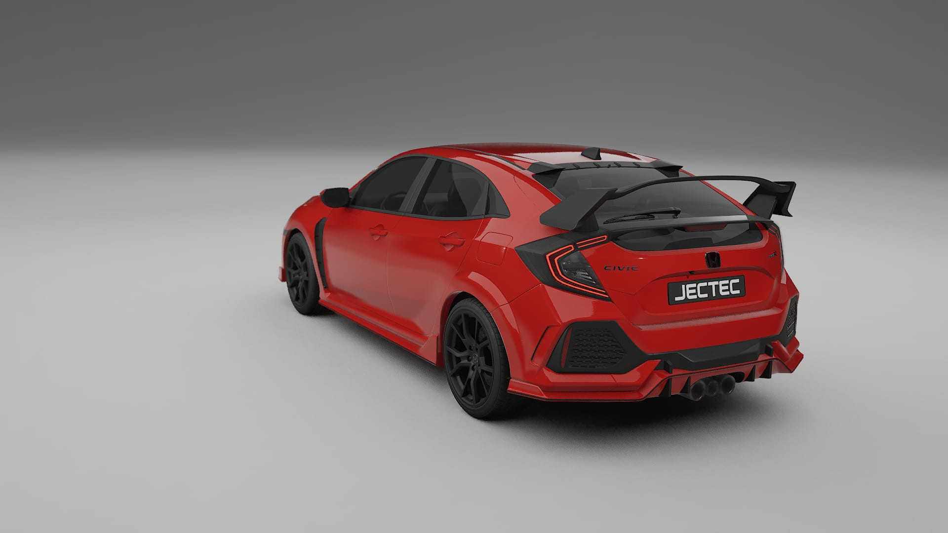 Honda Civic Type R TPU Lackskyddsfilm | BLAZE Färgskiftande PPF – Komplett Förskuret Kit