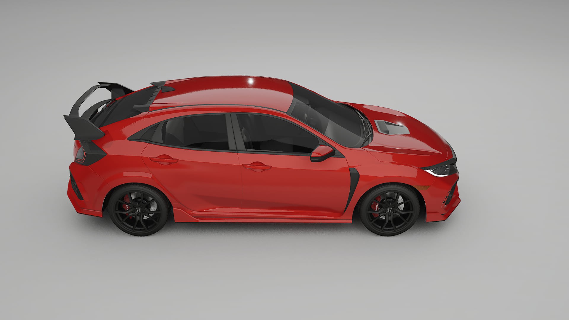 Honda Civic Type R TPU Lackskyddsfilm | BLAZE Färgskiftande PPF – Komplett Förskuret Kit