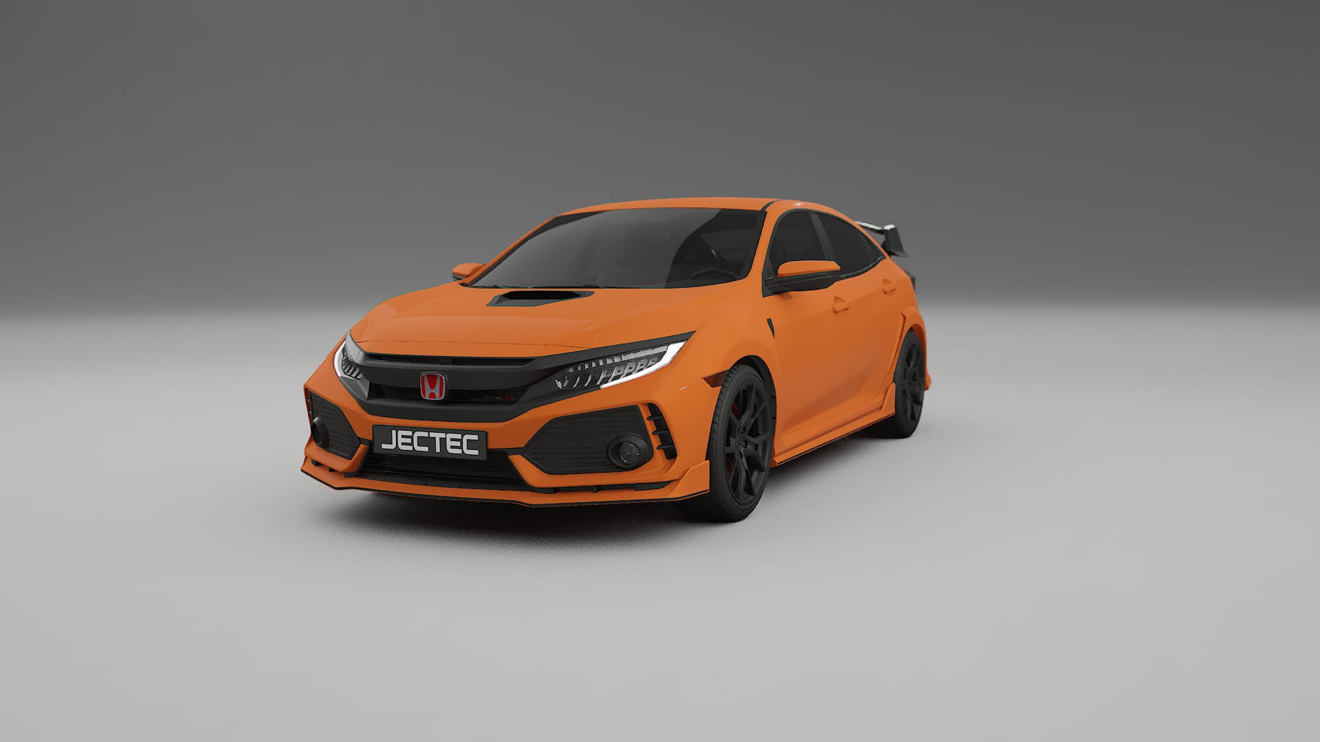 Honda Civic Type R TPU Lackskyddsfilm | ROCKET Färgskiftande PPF – Komplett Förskuret Kit