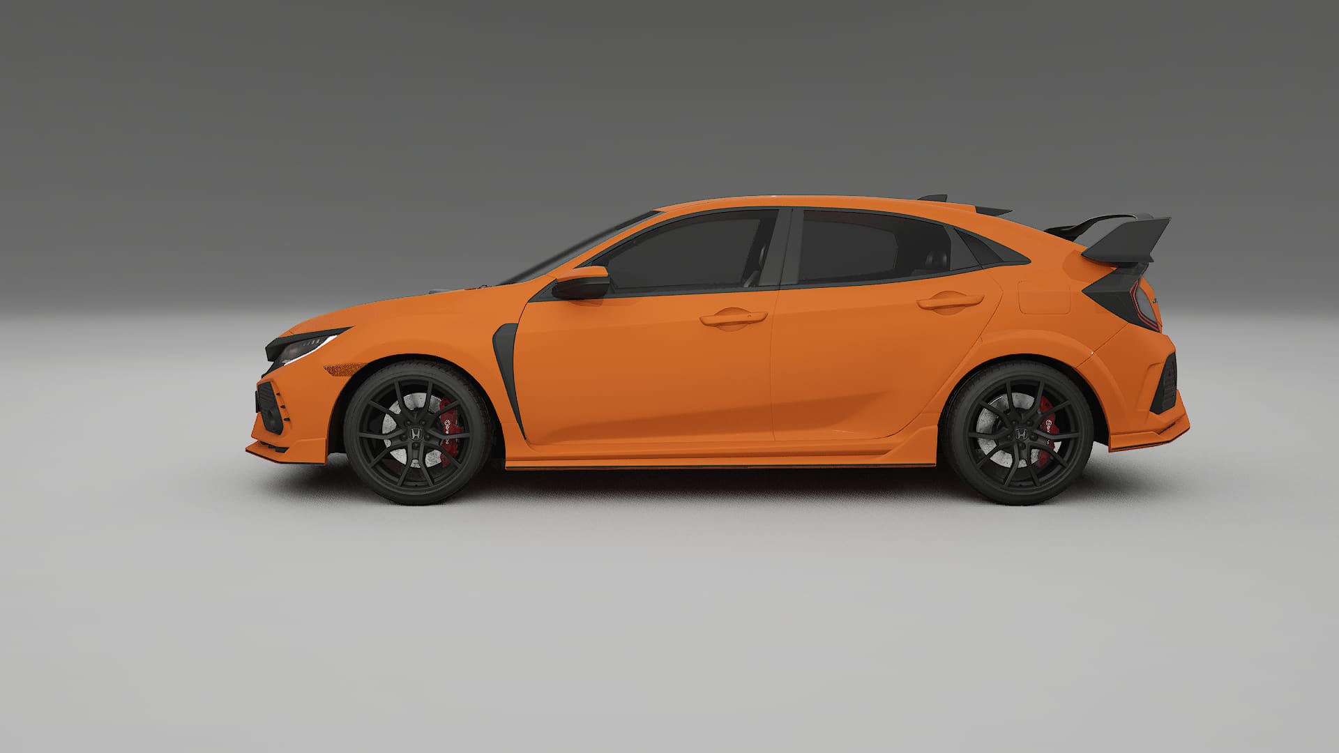 Honda Civic Type R TPU Lackskyddsfilm | ROCKET Färgskiftande PPF – Komplett Förskuret Kit