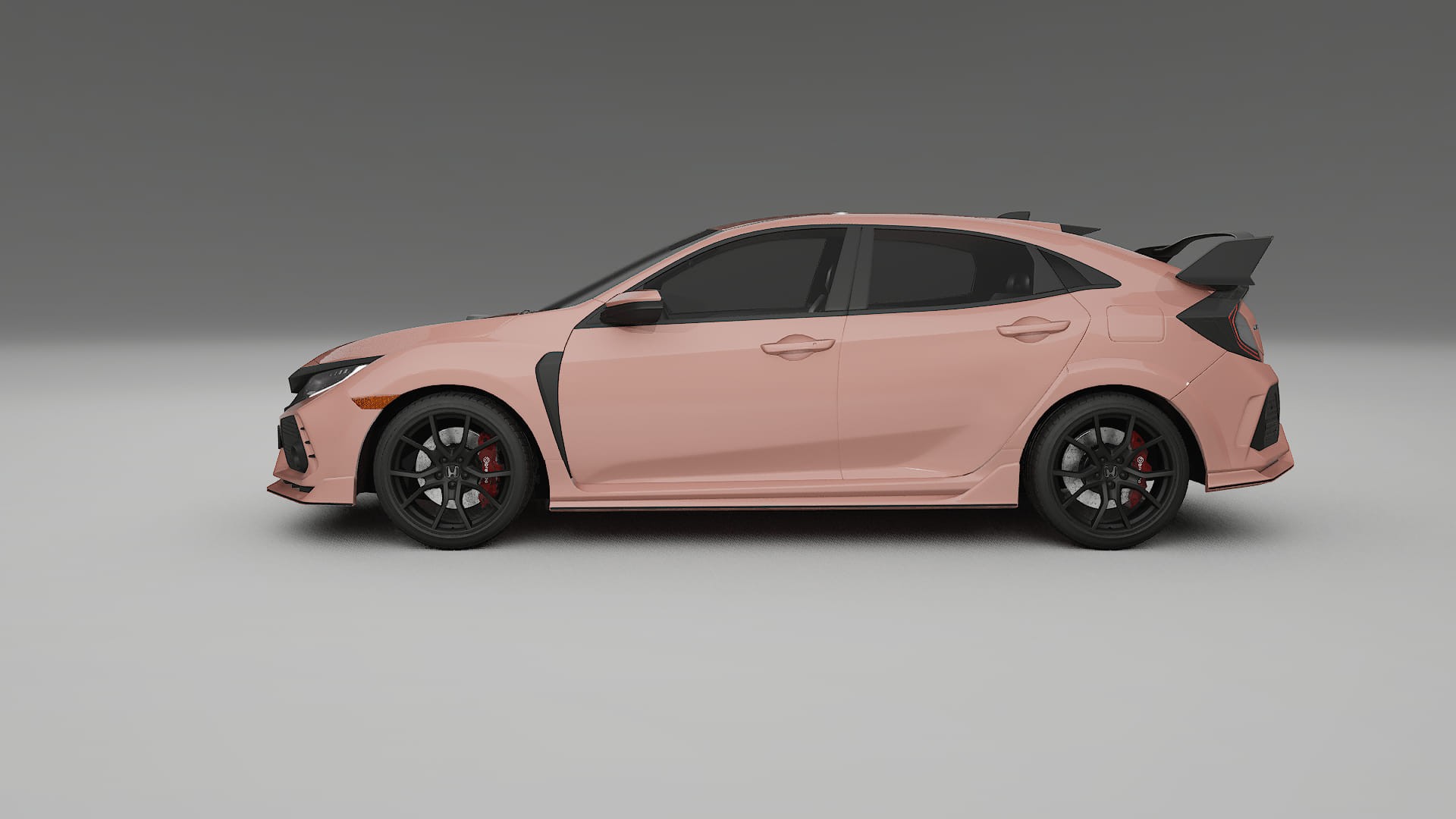 Honda Civic Type R TPU Lackskyddsfilm | BLUSH Färgskiftande PPF – Komplett Förskuret Kit