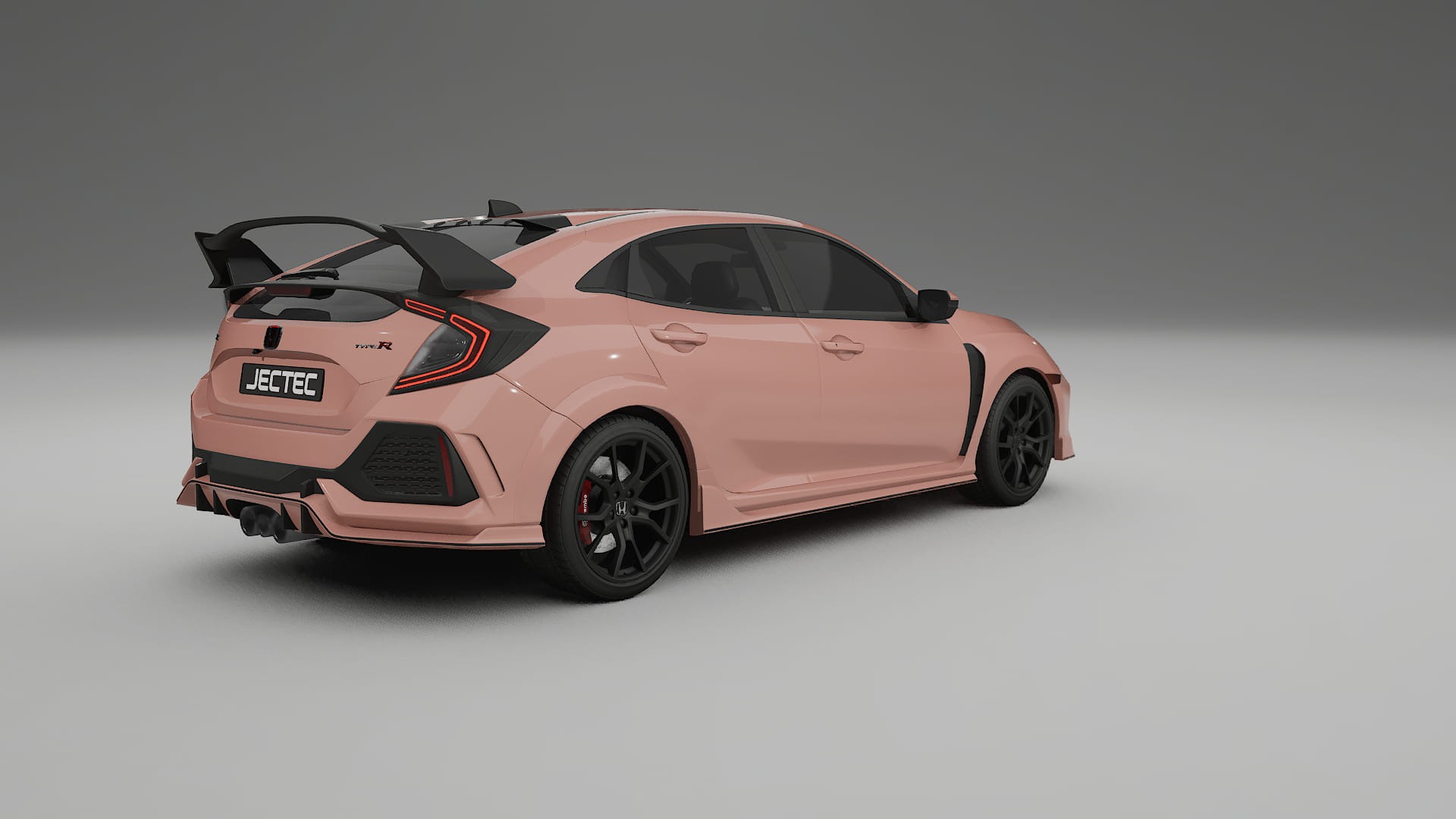 Honda Civic Type R TPU Lackskyddsfilm | BLUSH Färgskiftande PPF – Komplett Förskuret Kit