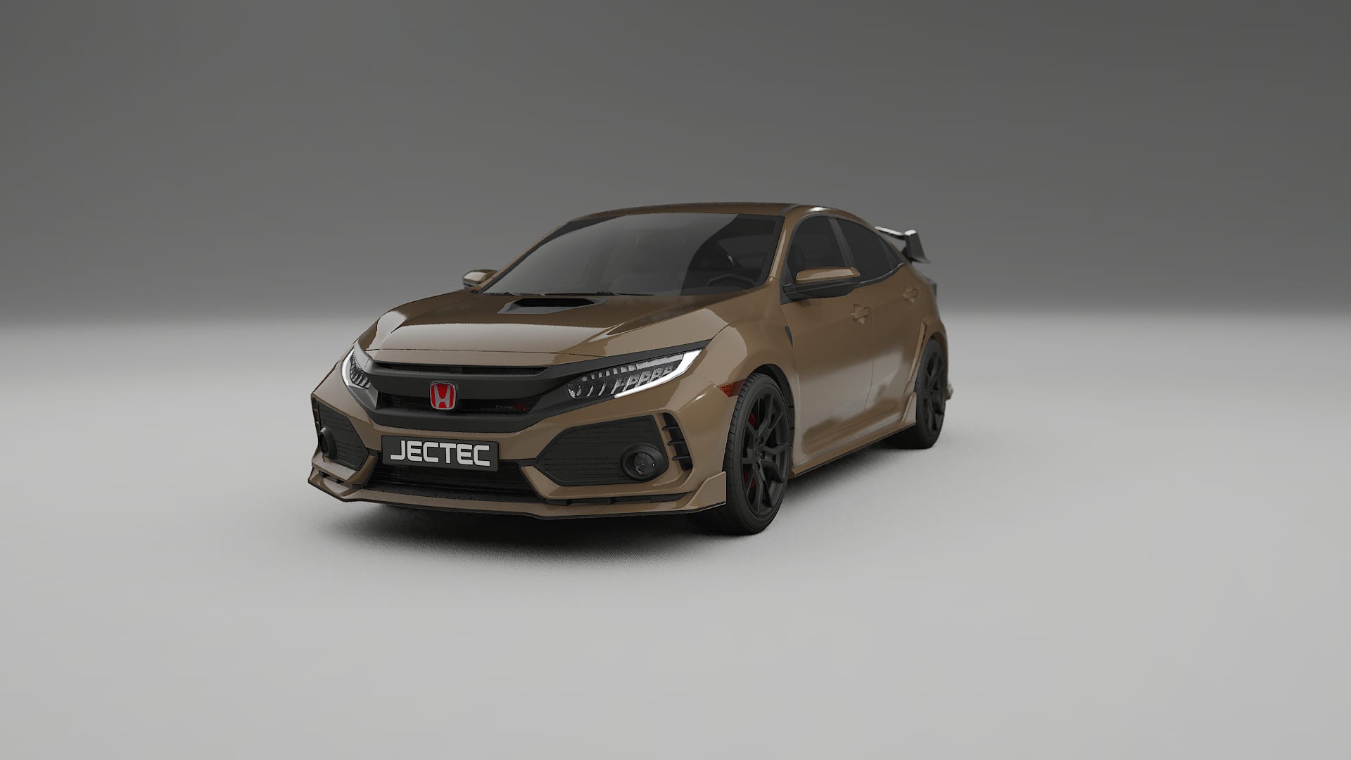 Honda Civic Type R TPU Lackskyddsfilm | SAHARA Färgskiftande PPF – Komplett Förskuret Kit
