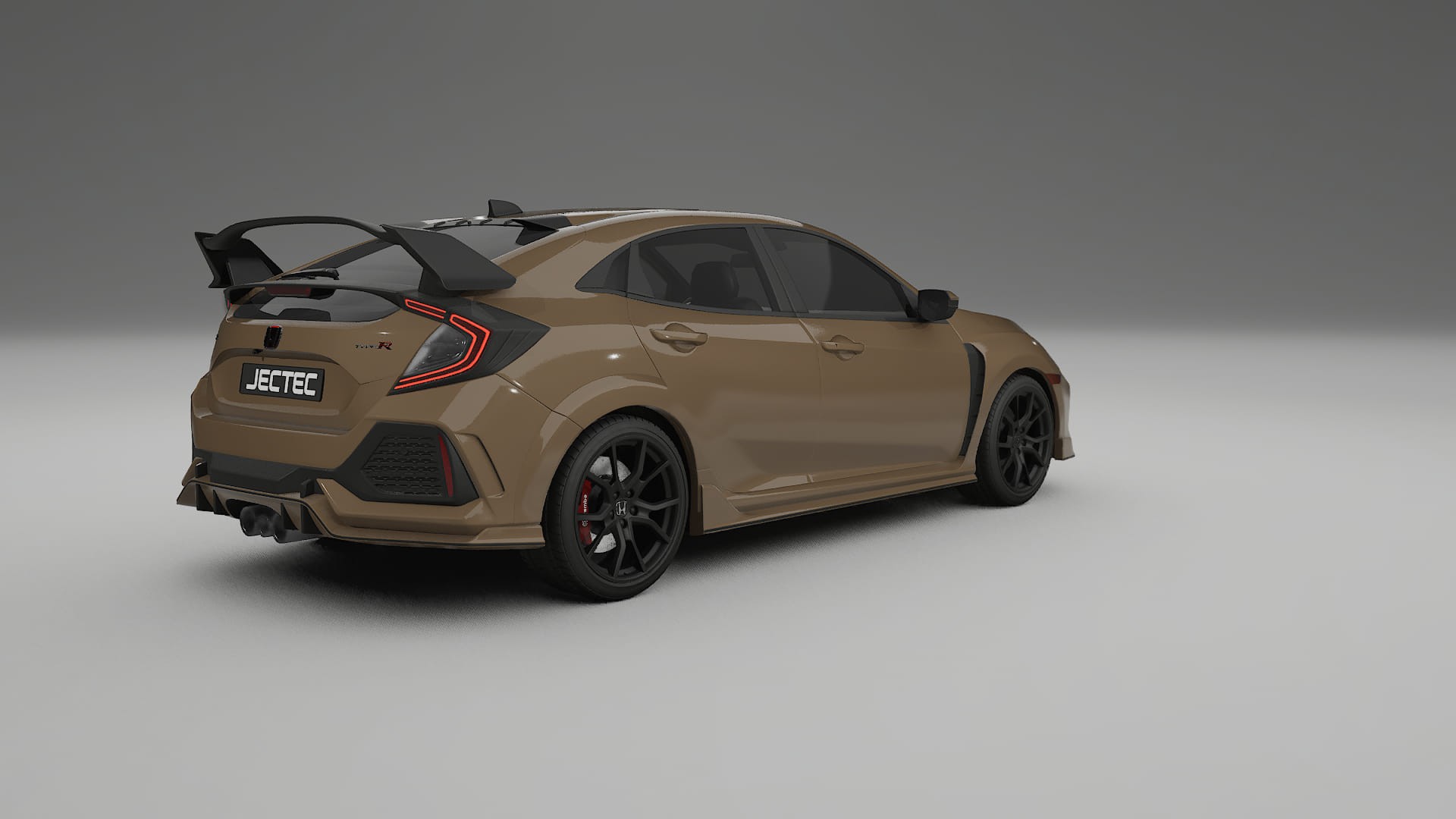 Honda Civic Type R TPU Lackskyddsfilm | SAHARA Färgskiftande PPF – Komplett Förskuret Kit