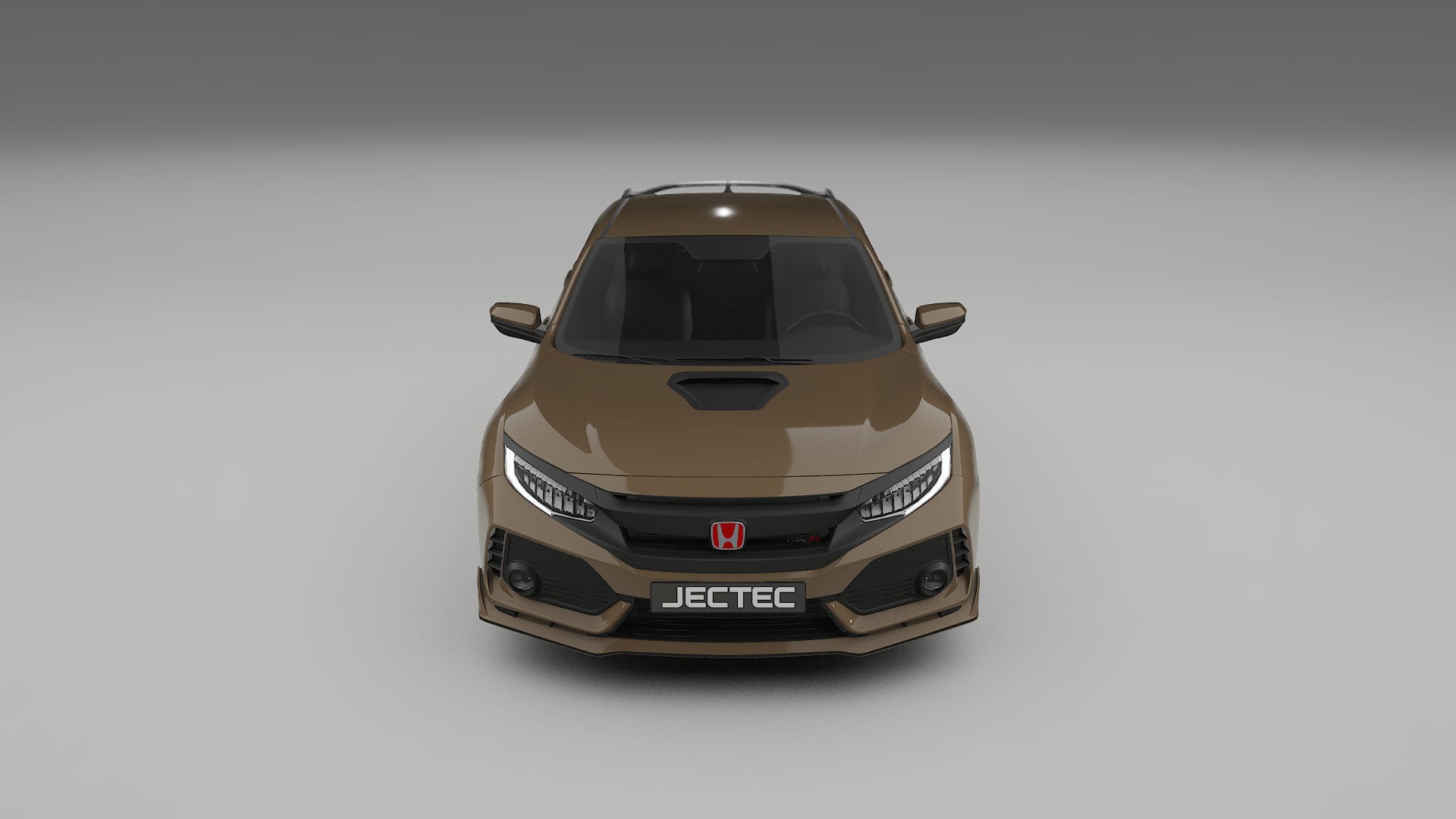 Honda Civic Type R TPU Lackskyddsfilm | SAHARA Färgskiftande PPF – Komplett Förskuret Kit