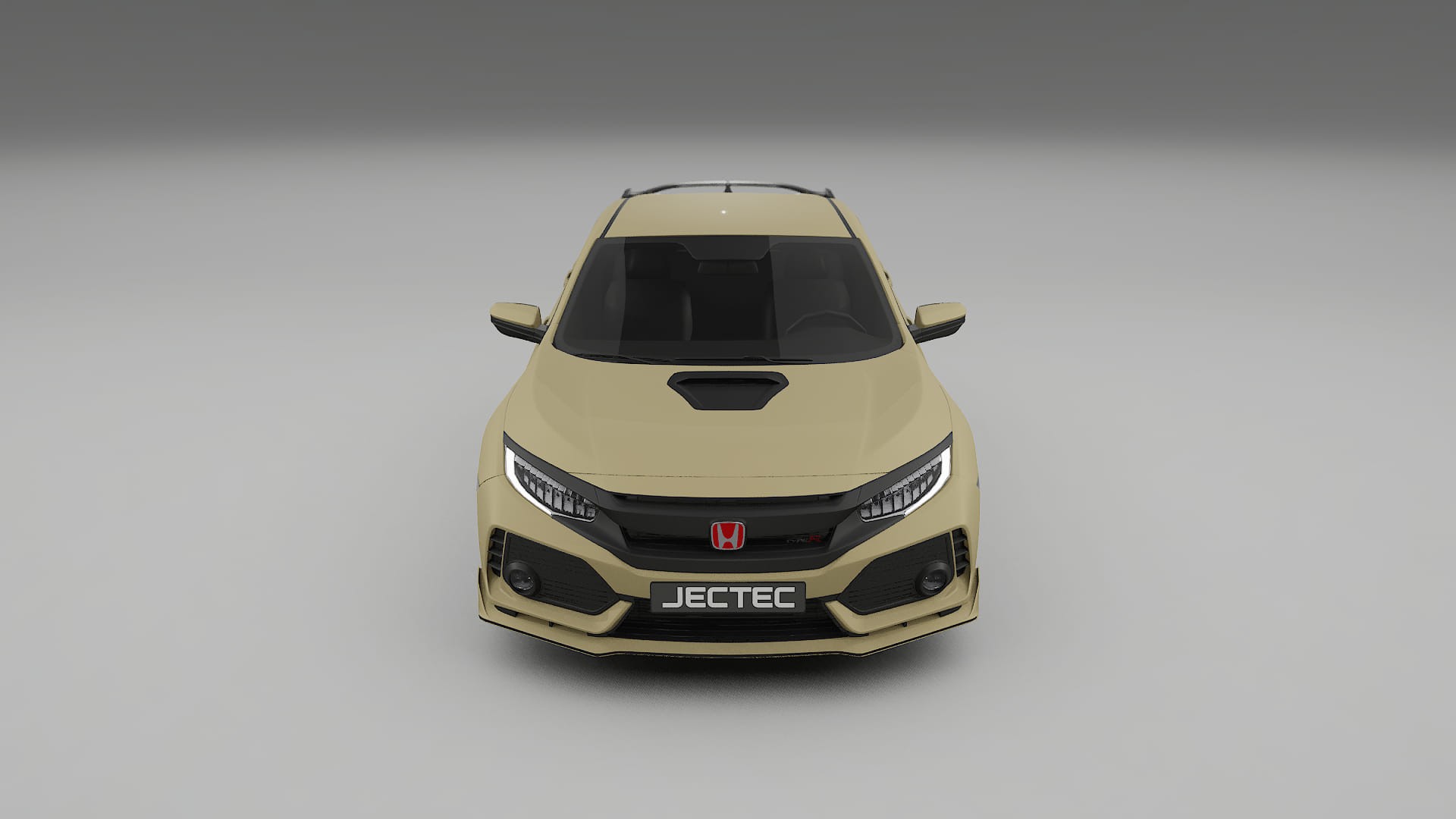 Honda Civic Type R TPU Lackskyddsfilm | SAND Färgskiftande PPF – Komplett Förskuret Kit