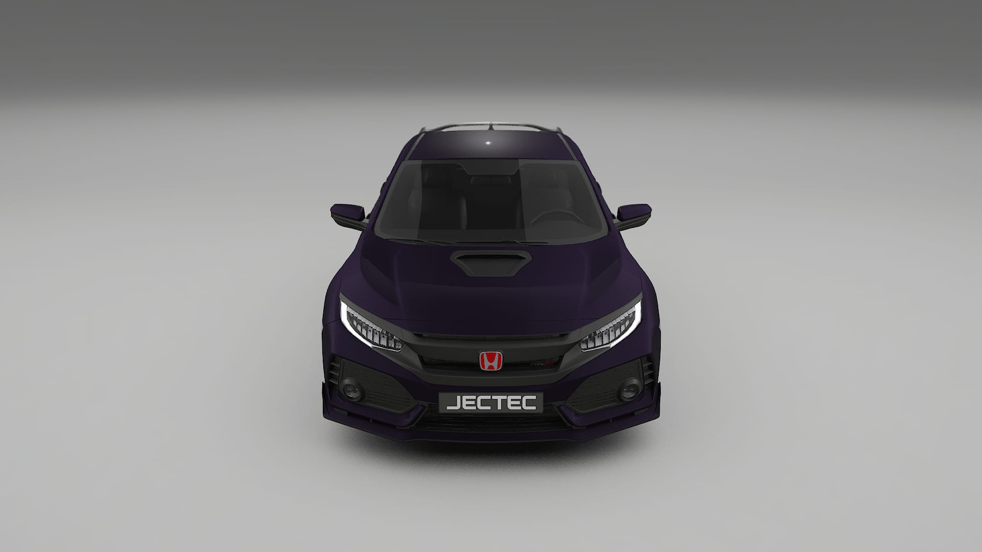 Honda Civic Type R TPU Lackskyddsfilm | VIOLET Färgskiftande PPF – Komplett Förskuret Kit