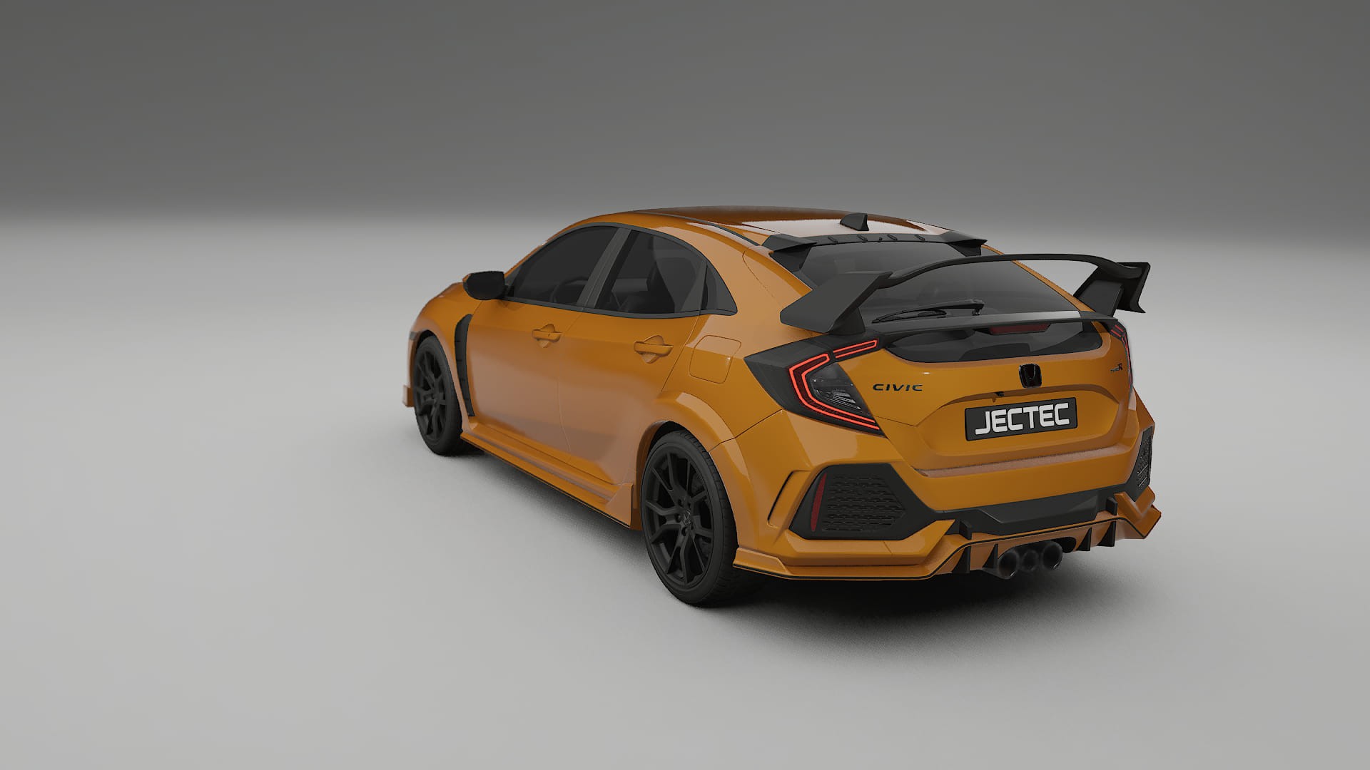 Honda Civic Type R TPU Lackskyddsfilm | DAISY Färgskiftande PPF – Komplett Förskuret Kit