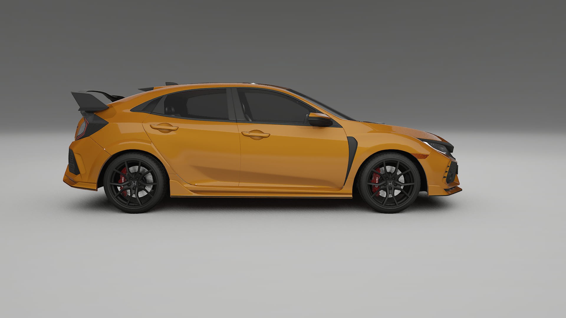 Honda Civic Type R TPU Lackskyddsfilm | DAISY Färgskiftande PPF – Komplett Förskuret Kit