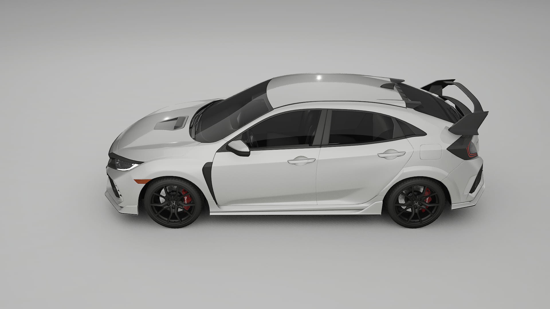 Honda Civic Type R TPU Lackskyddsfilm | PEARL Färgskiftande PPF – Komplett Förskuret Kit
