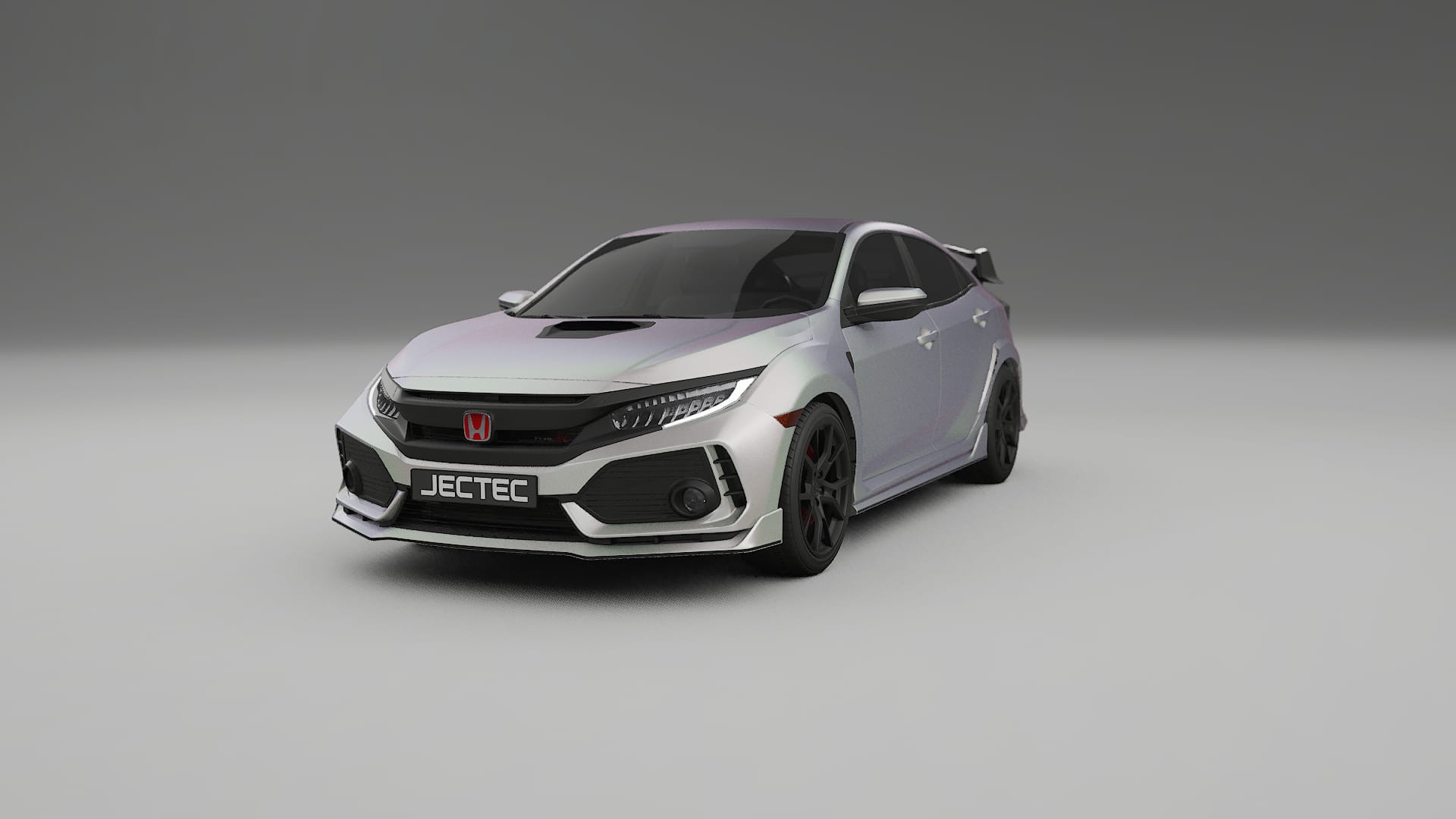 Honda Civic Type R TPU Lackskyddsfilm | NEBULA Färgskiftande PPF – Komplett Förskuret Kit