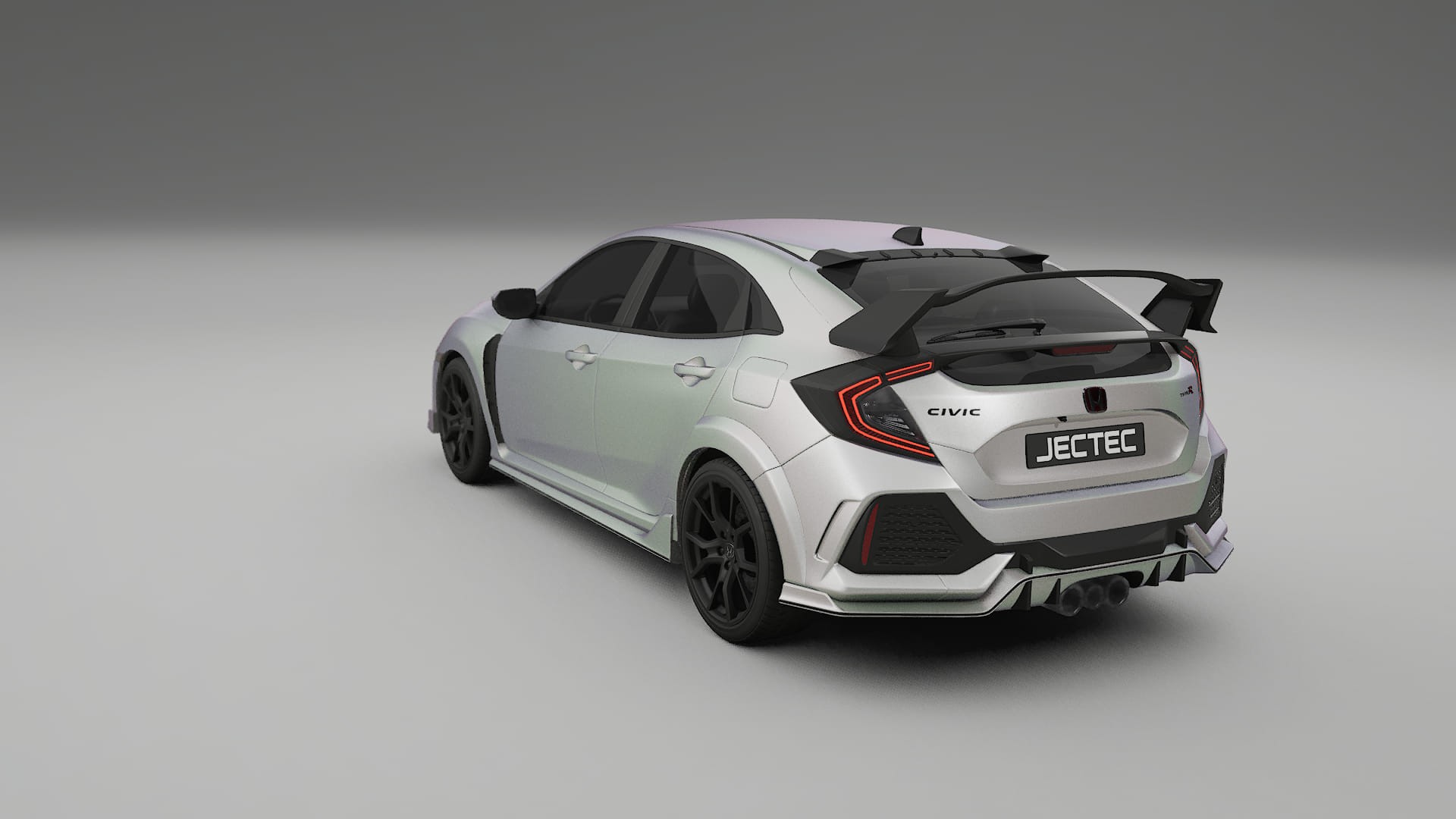 Honda Civic Type R TPU Lackskyddsfilm | NEBULA Färgskiftande PPF – Komplett Förskuret Kit