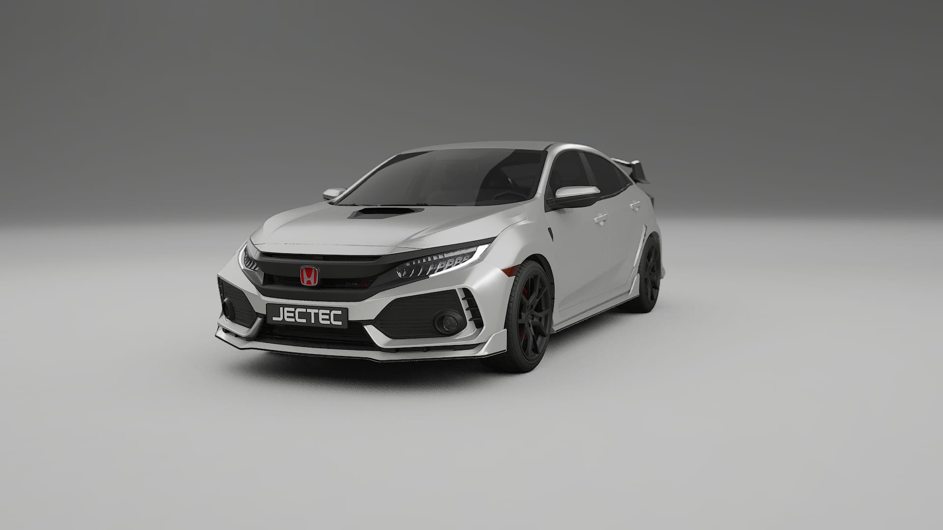 Honda Civic Type R TPU Lackskyddsfilm | OPAL Färgskiftande PPF – Komplett Förskuret Kit
