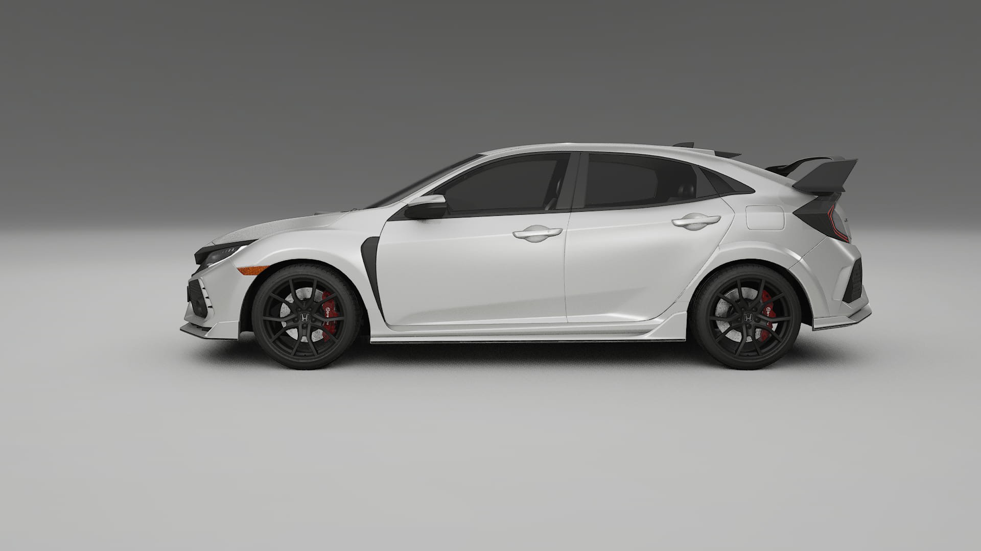Honda Civic Type R TPU Lackskyddsfilm | OPAL Färgskiftande PPF – Komplett Förskuret Kit
