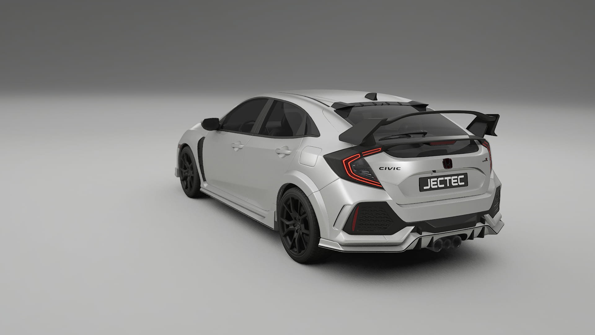 Honda Civic Type R TPU Lackskyddsfilm | OPAL Färgskiftande PPF – Komplett Förskuret Kit