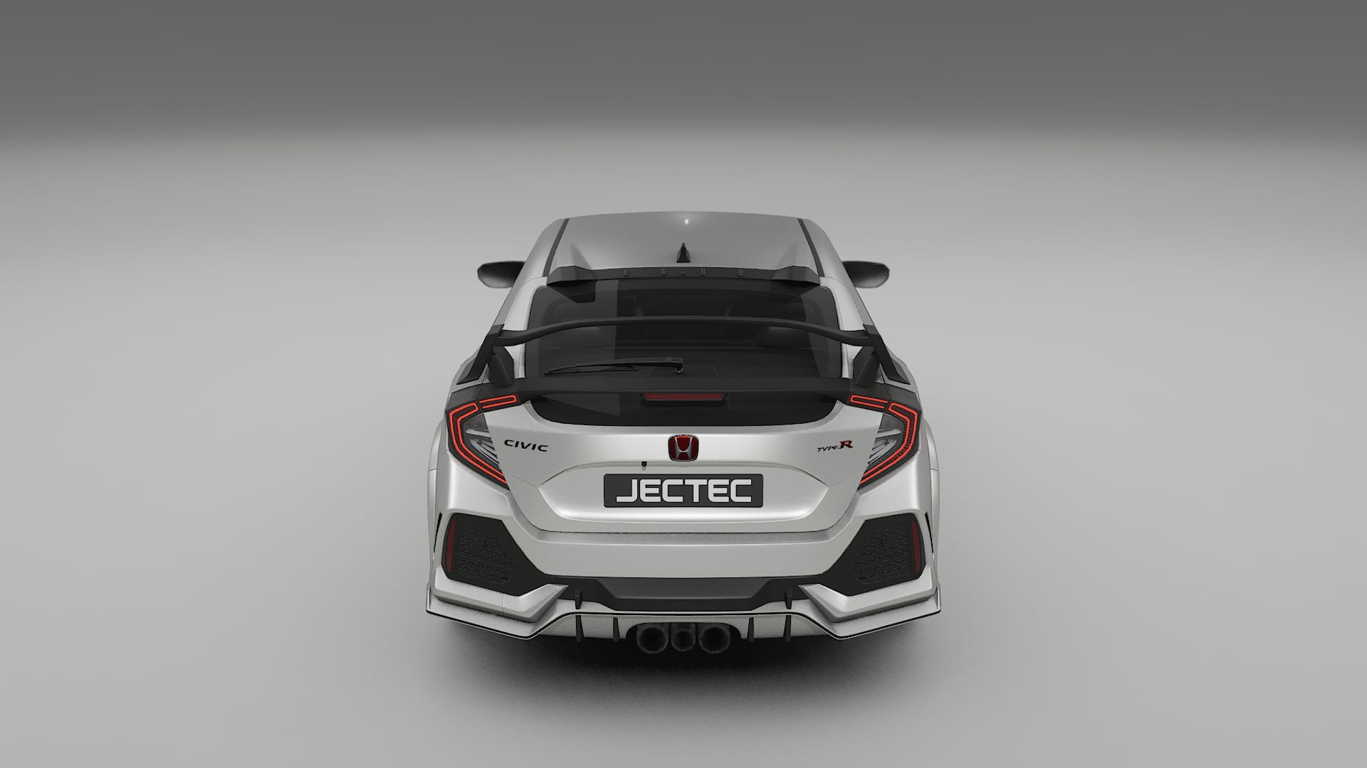 Honda Civic Type R TPU Lackskyddsfilm | OPAL Färgskiftande PPF – Komplett Förskuret Kit