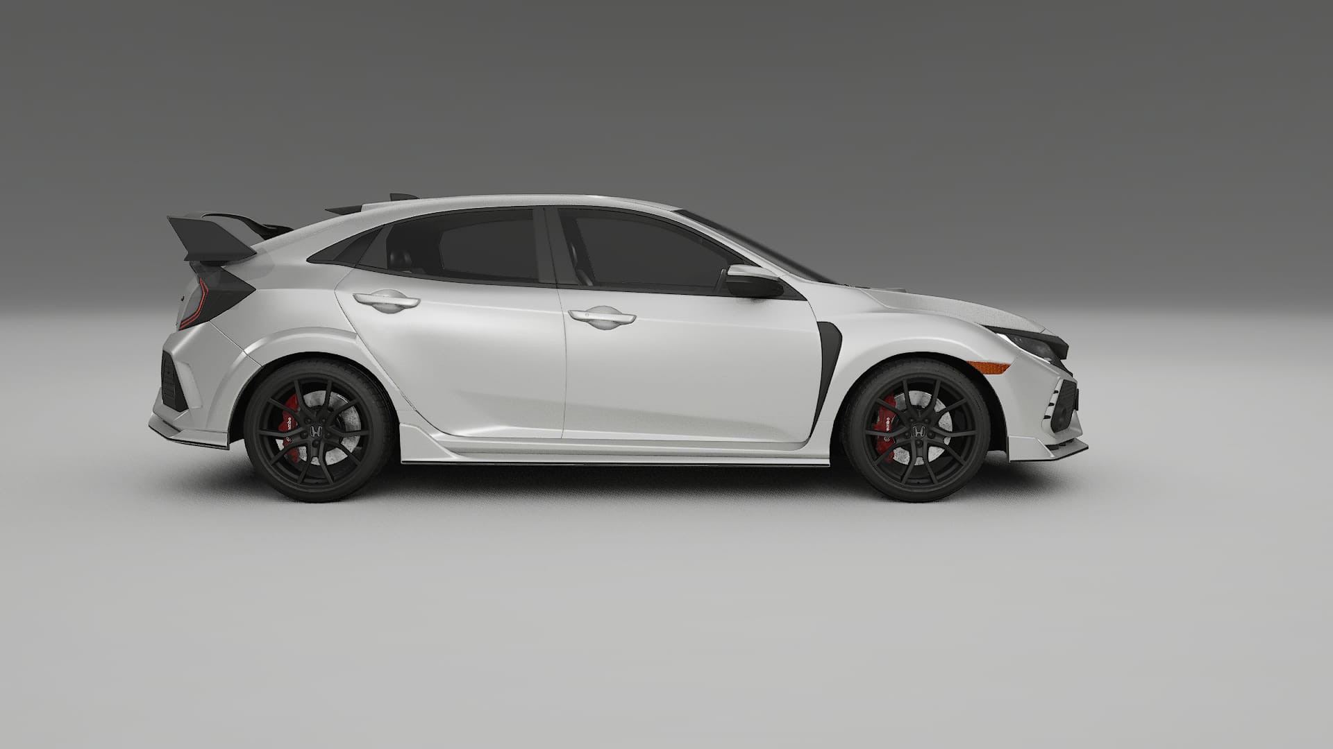 Honda Civic Type R TPU Lackskyddsfilm | OPAL Färgskiftande PPF – Komplett Förskuret Kit