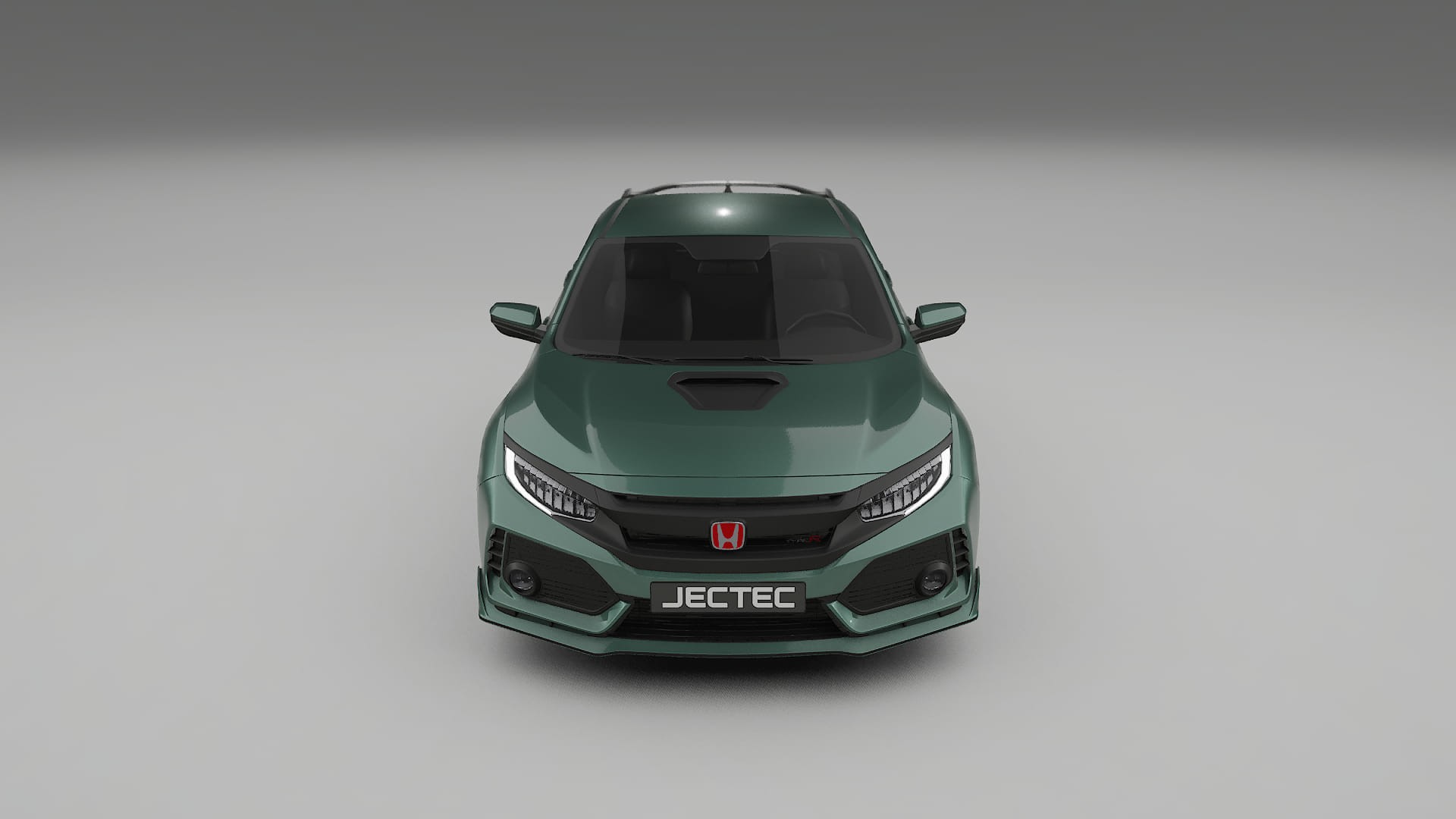 Honda Civic Type R TPU Lackskyddsfilm | EVERGREEN Färgskiftande PPF – Komplett Förskuret Kit