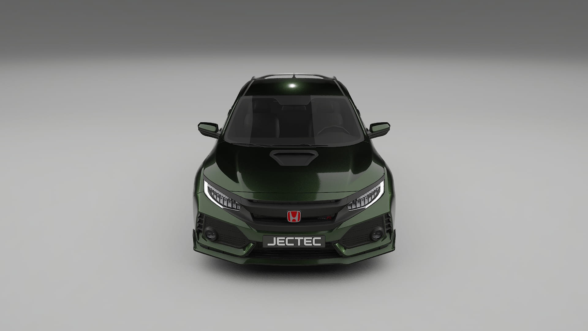 Honda Civic Type R TPU Lackskyddsfilm | LAGOON Färgskiftande PPF – Komplett Förskuret Kit