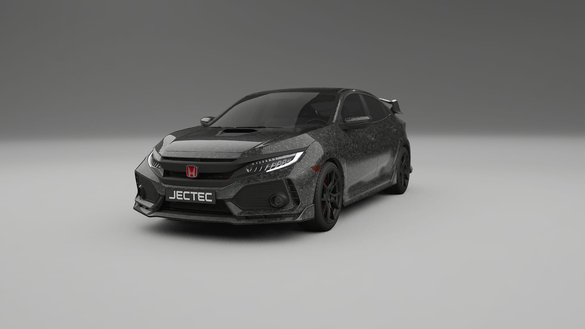 Honda Civic Type R TPU Lackskyddsfilm | FORGED S Färgskiftande PPF – Komplett Förskuret Kit