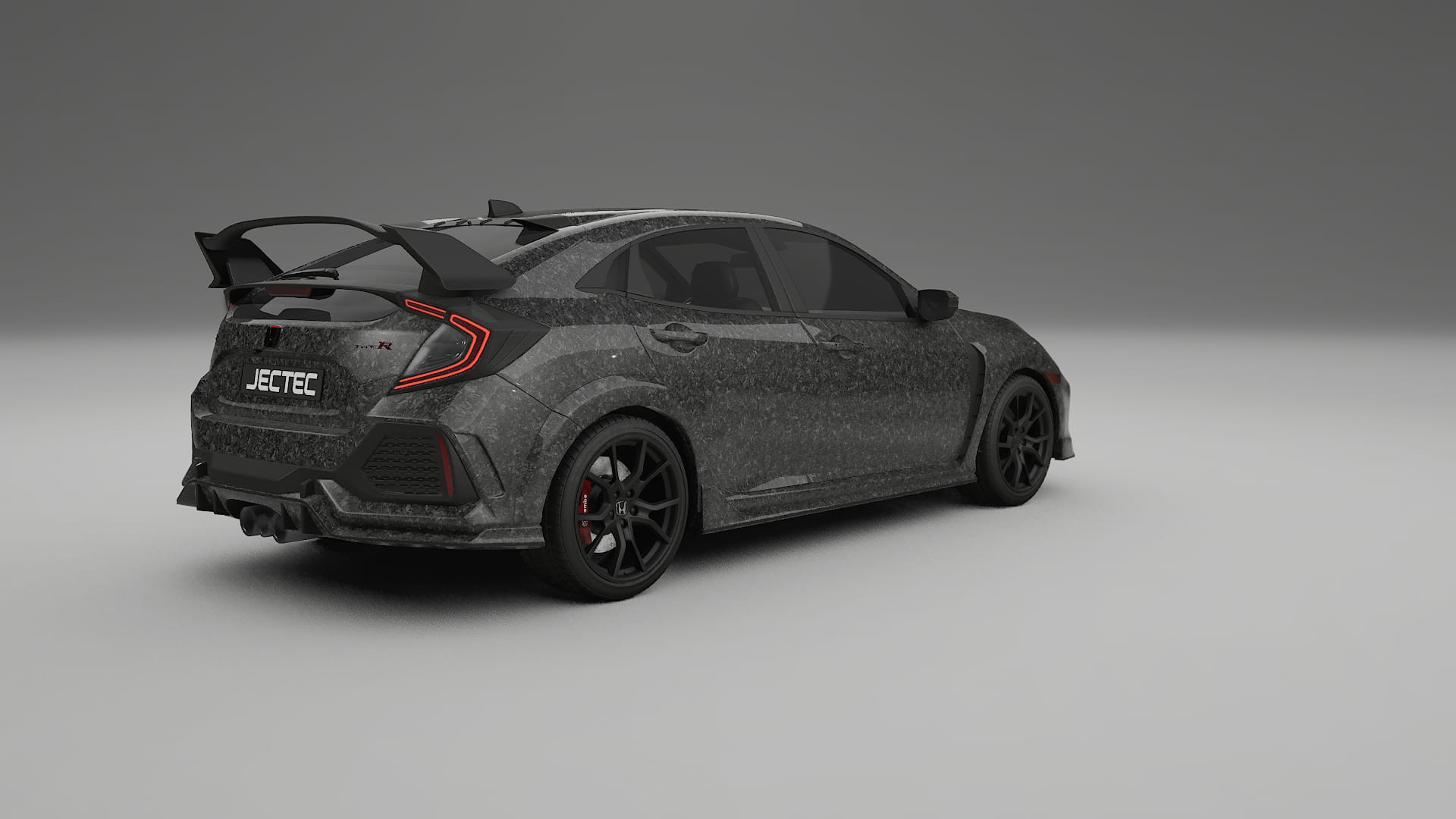 Honda Civic Type R TPU Lackskyddsfilm | FORGED S Färgskiftande PPF – Komplett Förskuret Kit