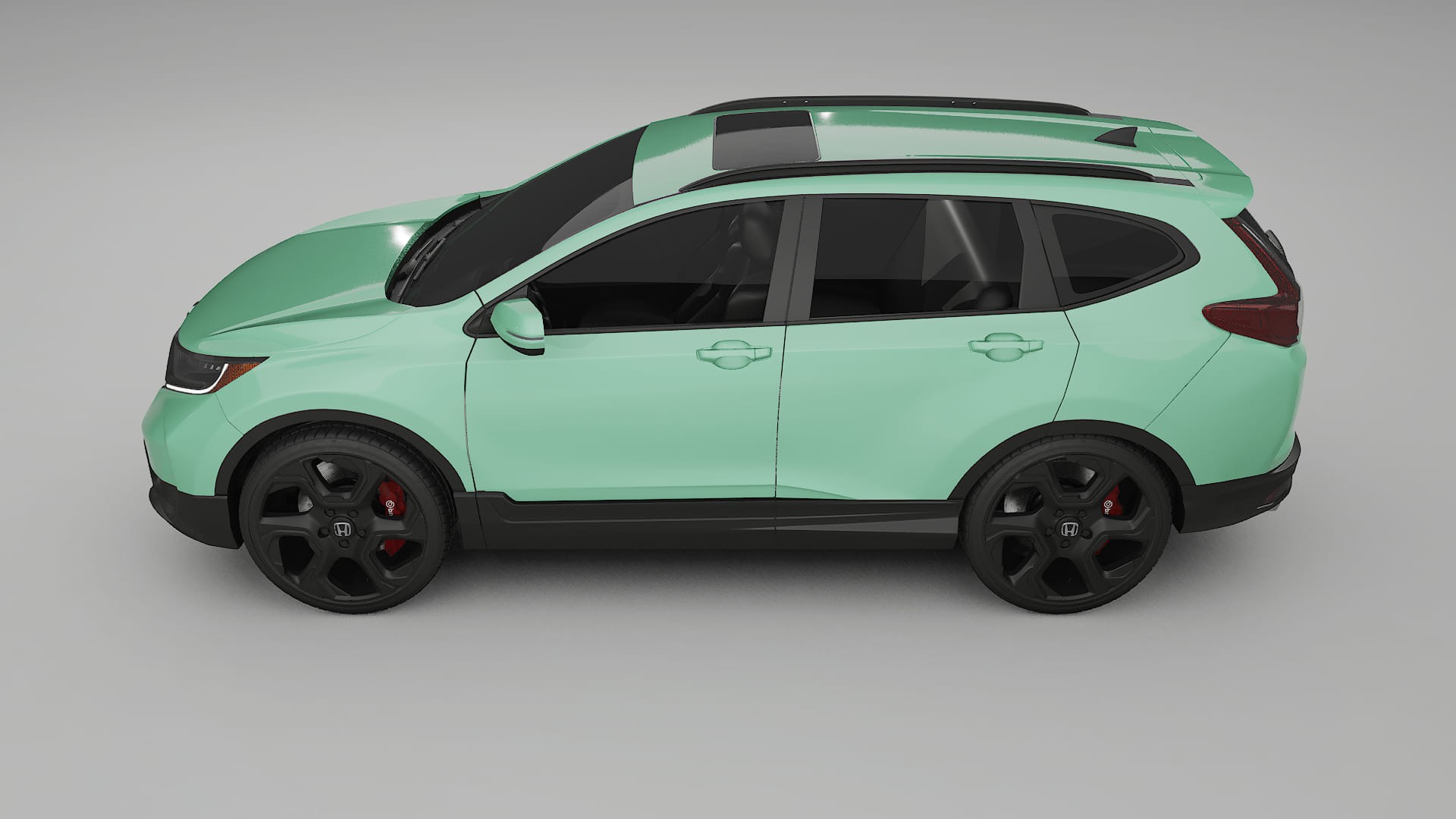 Honda CR V Touring prefacelift pre LCI TPU Lackskyddsfilm | DUSTY Färgskiftande PPF – Komplett Förskuret Kit