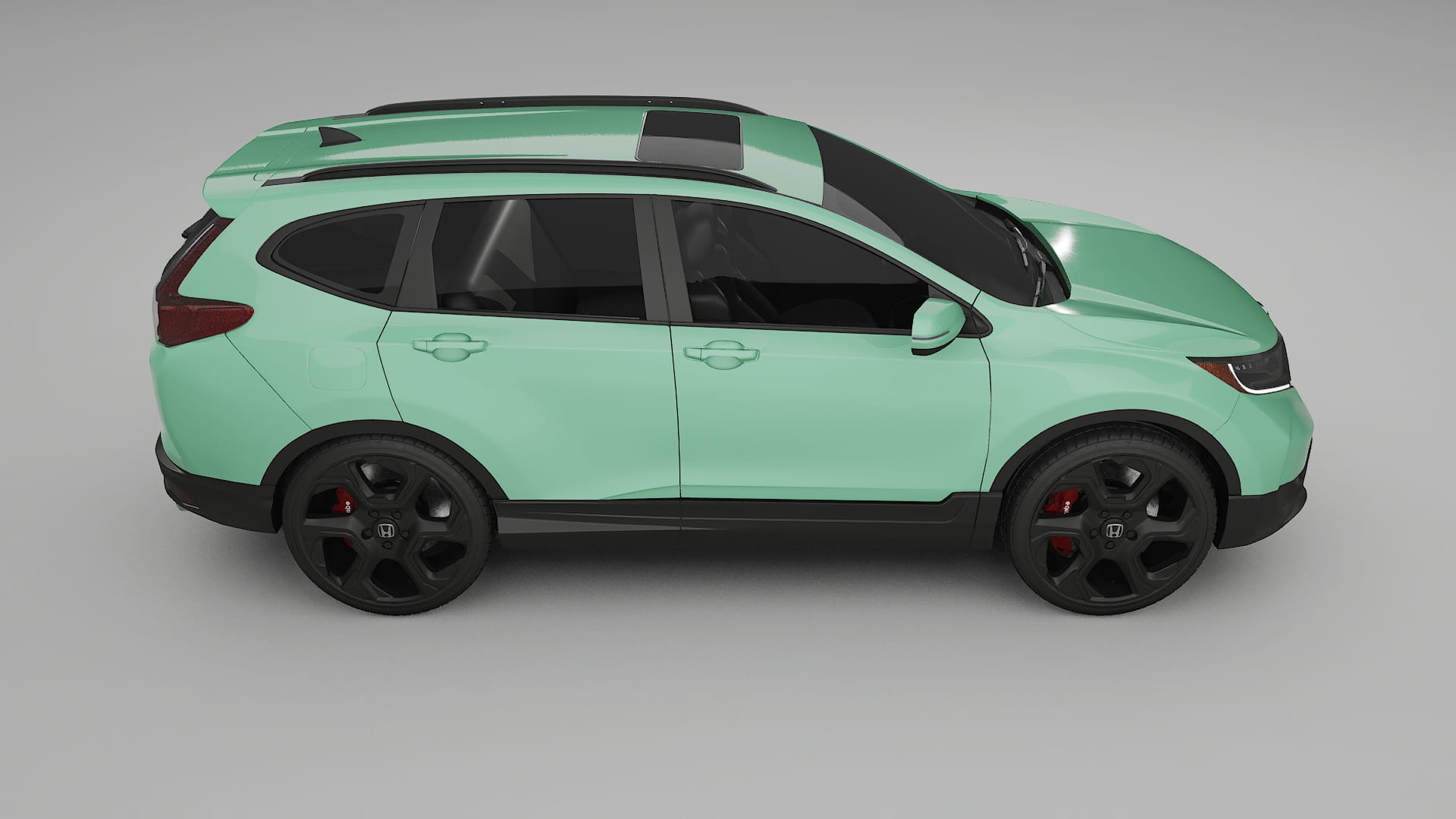 Honda CR V Touring prefacelift pre LCI TPU Lackskyddsfilm | DUSTY Färgskiftande PPF – Komplett Förskuret Kit