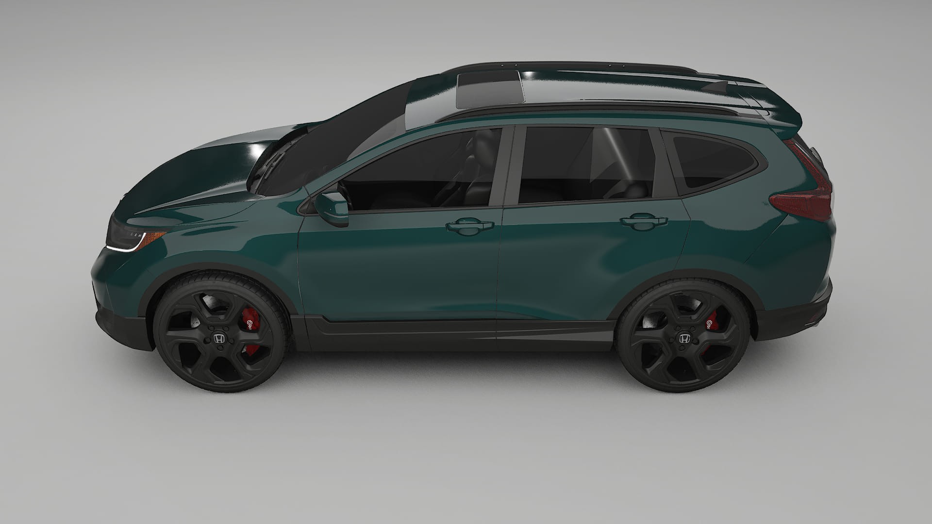 Honda CR V Touring prefacelift pre LCI TPU Lackskyddsfilm | INFERNO Färgskiftande PPF – Komplett Förskuret Kit