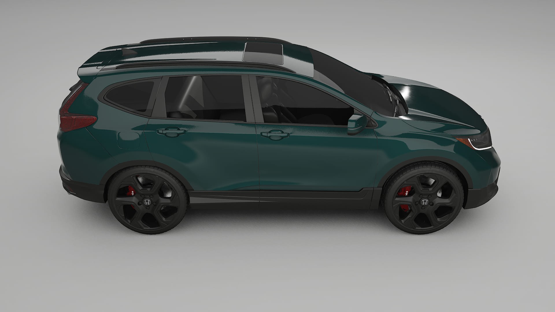 Honda CR V Touring prefacelift pre LCI TPU Lackskyddsfilm | INFERNO Färgskiftande PPF – Komplett Förskuret Kit