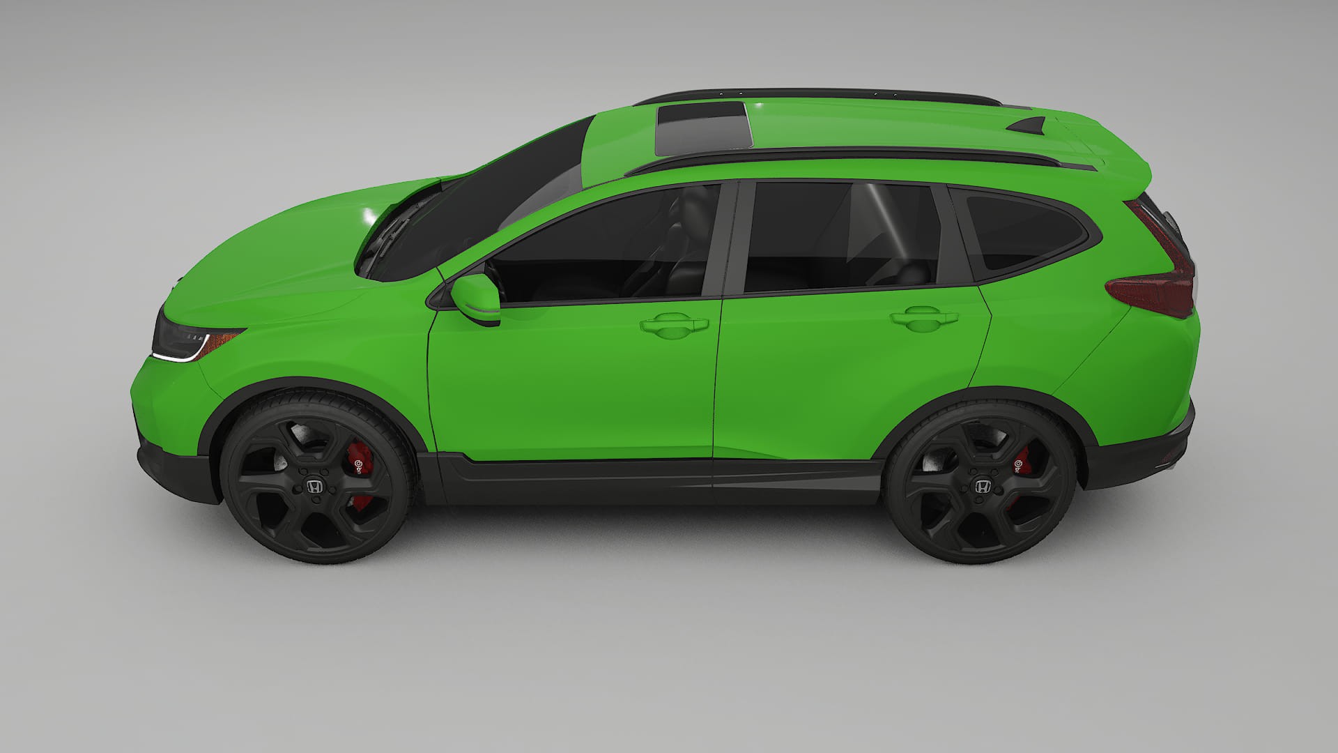 Honda CR V Touring prefacelift pre LCI TPU Lackskyddsfilm | VENOM Färgskiftande PPF – Komplett Förskuret Kit