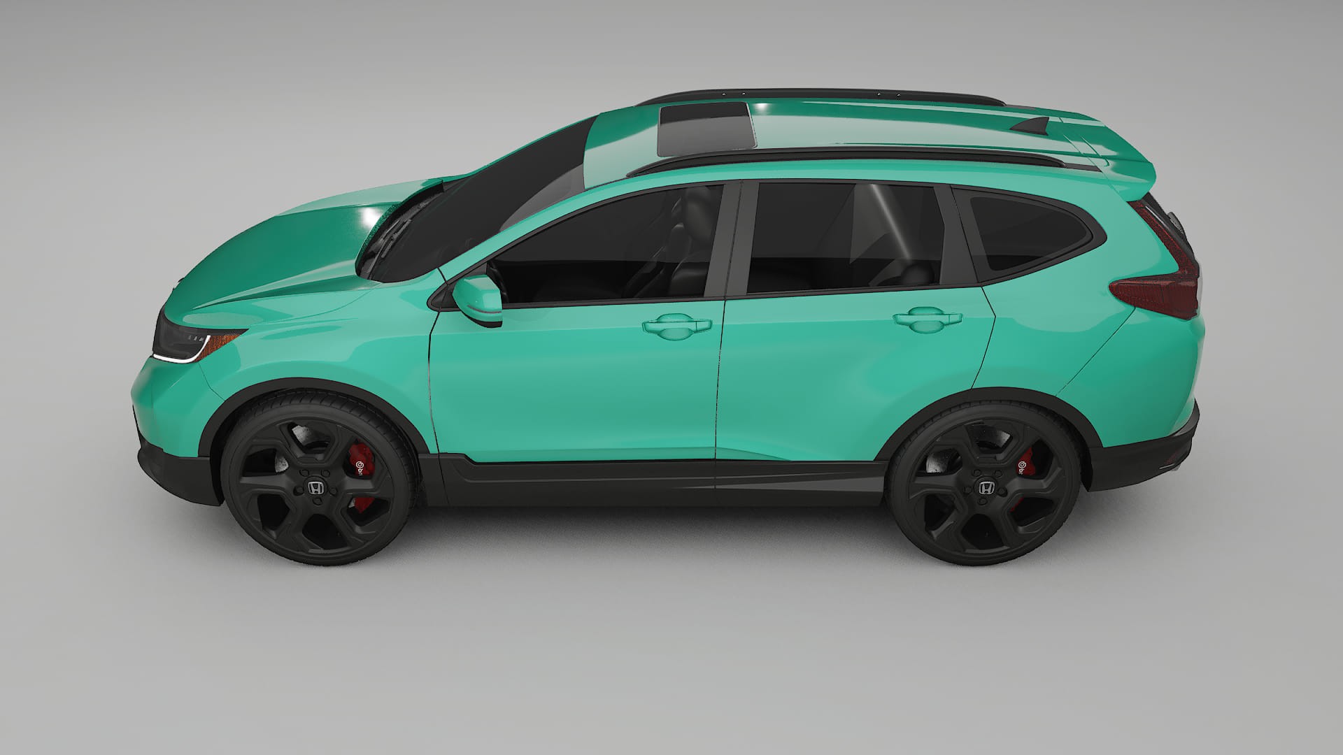 Honda CR V Touring prefacelift pre LCI TPU Lackskyddsfilm | JEWEL Färgskiftande PPF – Komplett Förskuret Kit