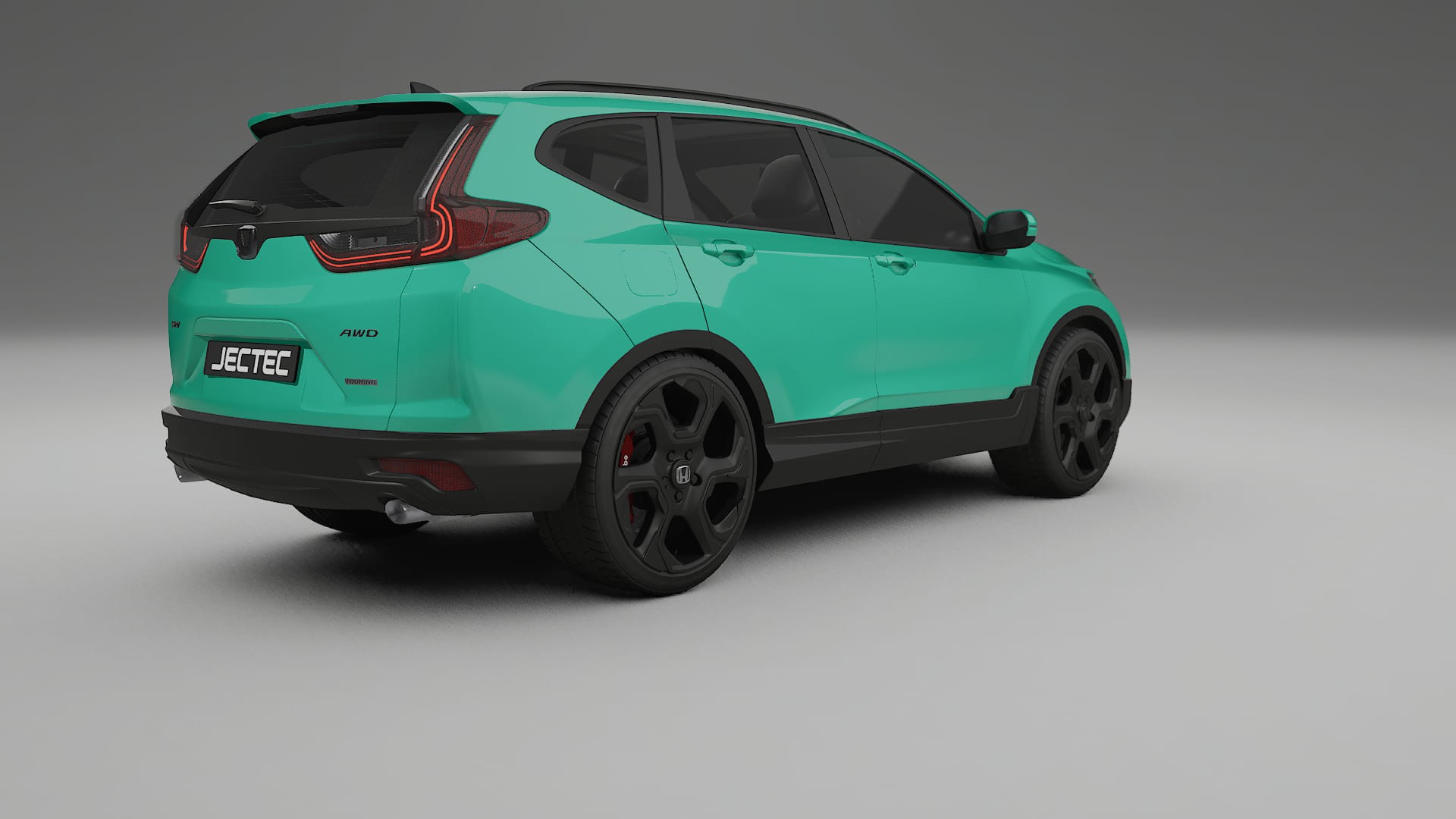 Honda CR V Touring prefacelift pre LCI TPU Lackskyddsfilm | JEWEL Färgskiftande PPF – Komplett Förskuret Kit