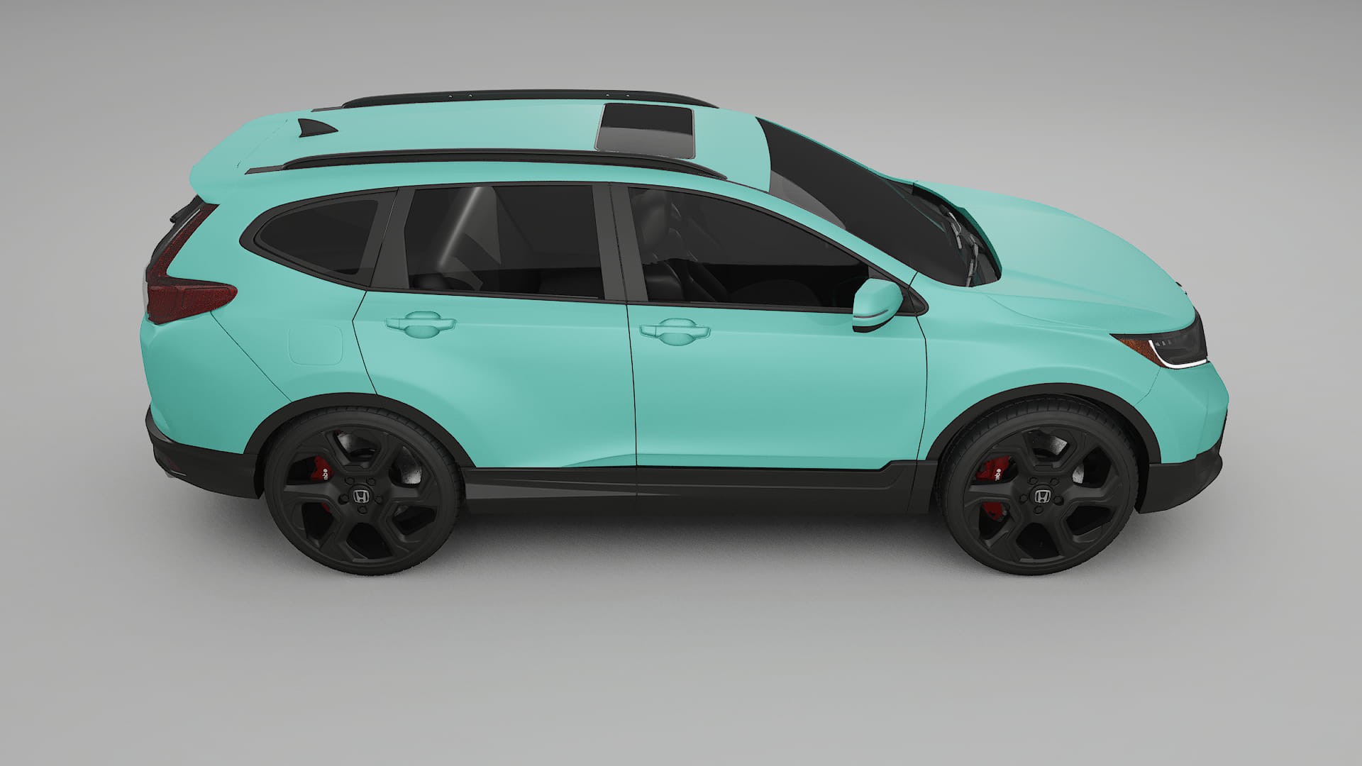 Honda CR V Touring prefacelift pre LCI TPU Lackskyddsfilm | FROST Färgskiftande PPF – Komplett Förskuret Kit