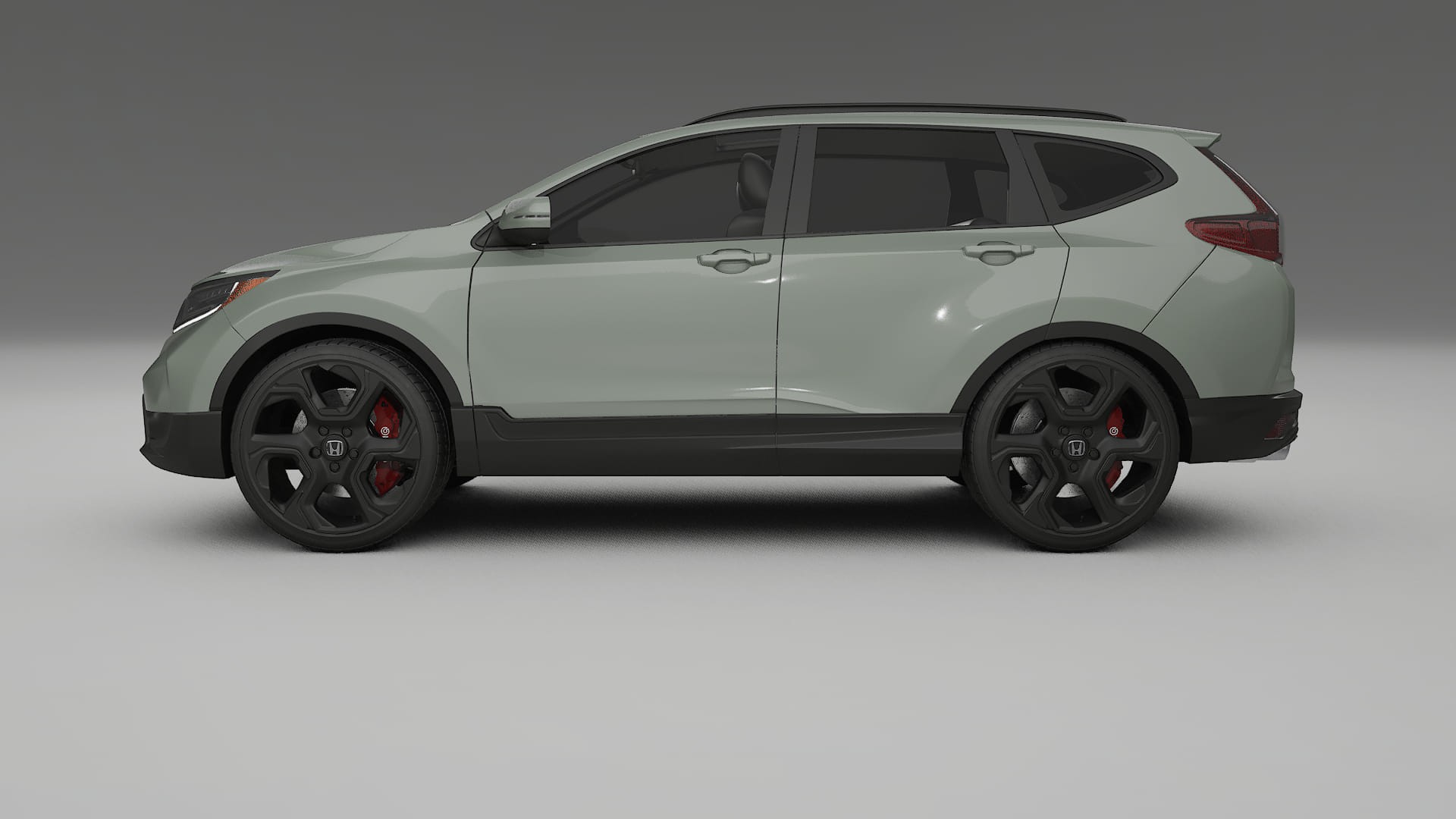 Honda CR V Touring prefacelift pre LCI TPU Lackskyddsfilm | SLATE Färgskiftande PPF – Komplett Förskuret Kit