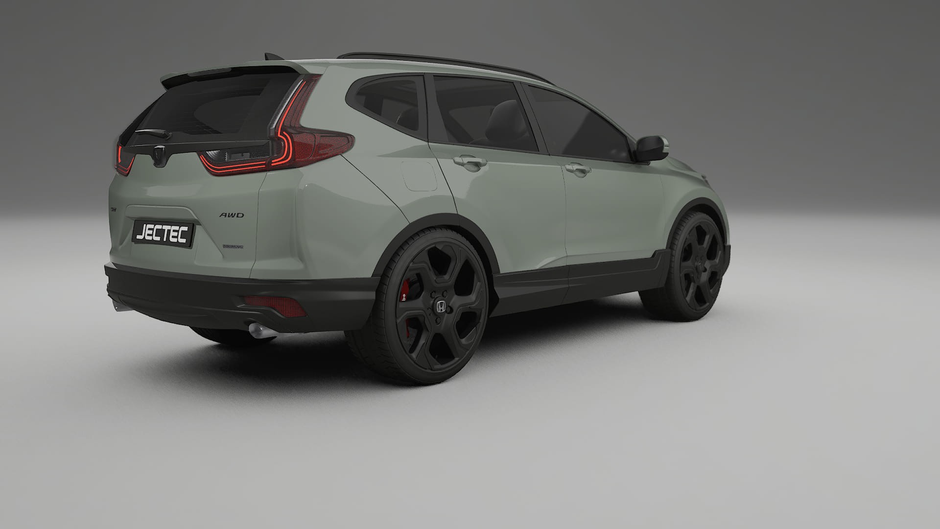 Honda CR V Touring prefacelift pre LCI TPU Lackskyddsfilm | SLATE Färgskiftande PPF – Komplett Förskuret Kit