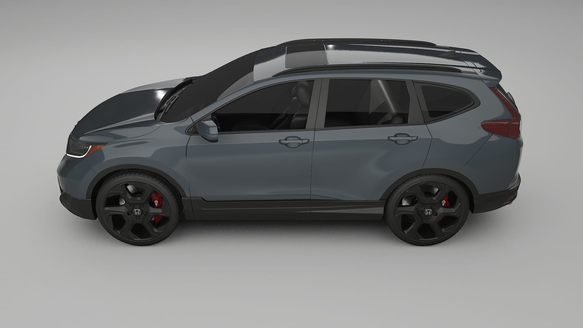 Honda CR V Touring prefacelift pre LCI TPU Lackskyddsfilm | GRANITE Färgskiftande PPF – Komplett Förskuret Kit