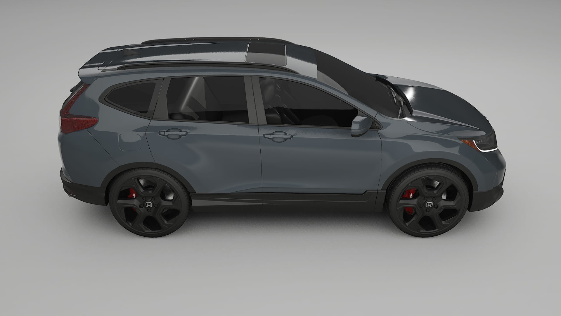 Honda CR V Touring prefacelift pre LCI TPU Lackskyddsfilm | GRANITE Färgskiftande PPF – Komplett Förskuret Kit