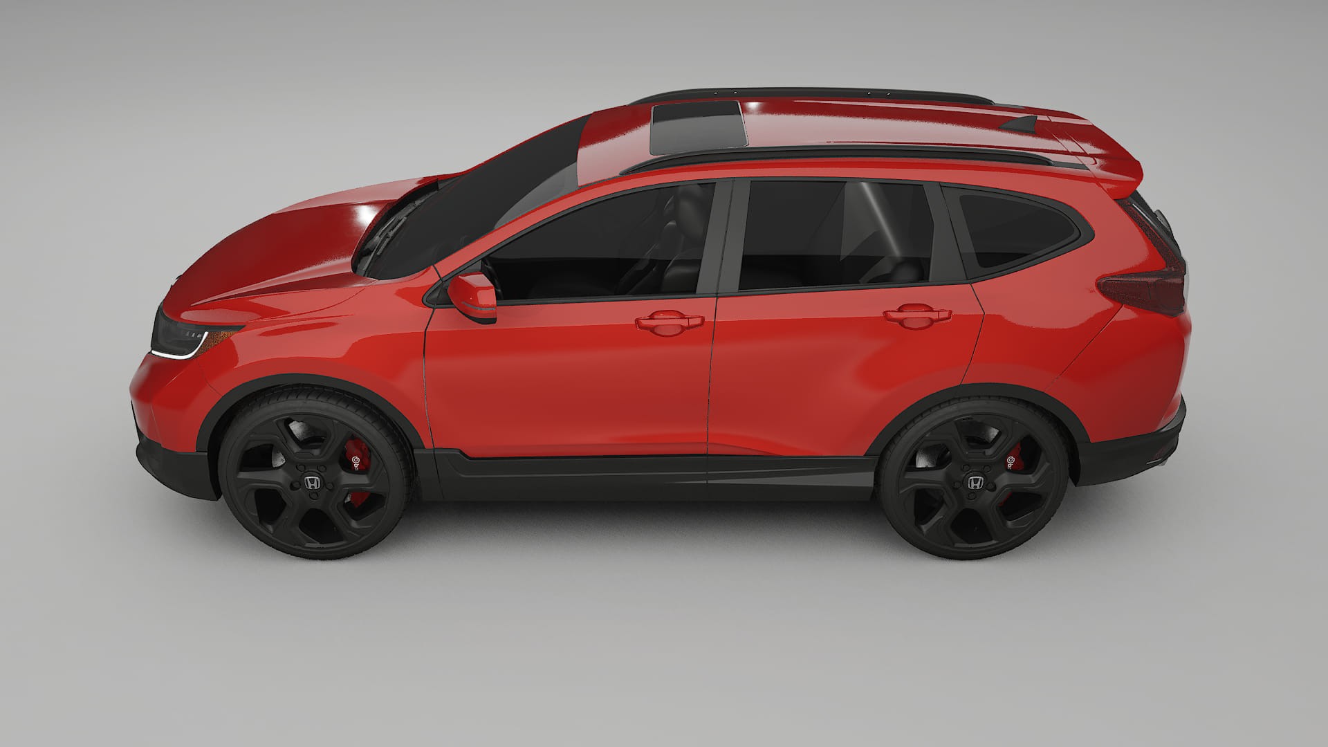 Honda CR V Touring prefacelift pre LCI TPU Lackskyddsfilm | BLAZE Färgskiftande PPF – Komplett Förskuret Kit